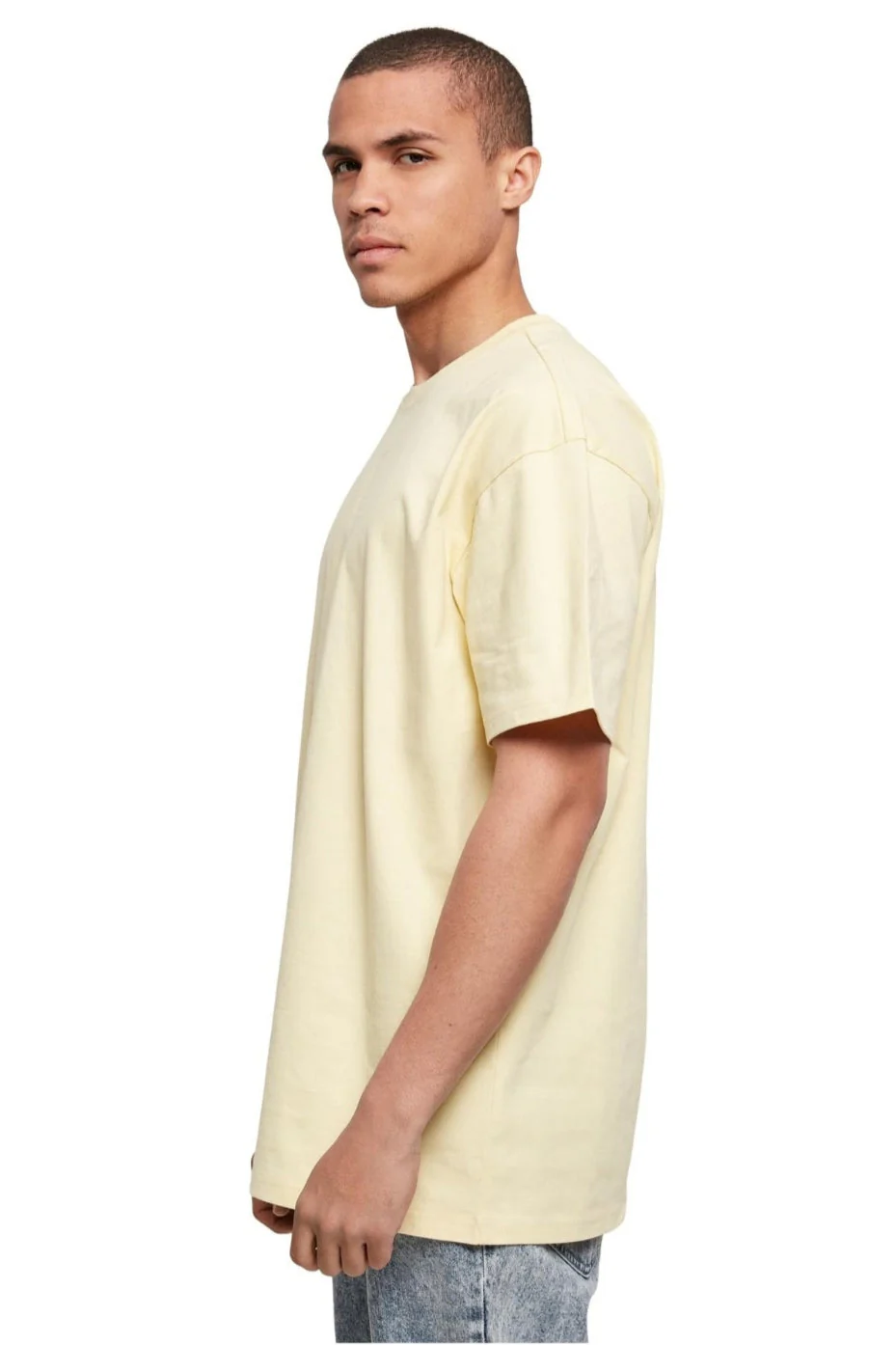 Schwer Oversized T -Shirt - weiches Gelb - Image 3