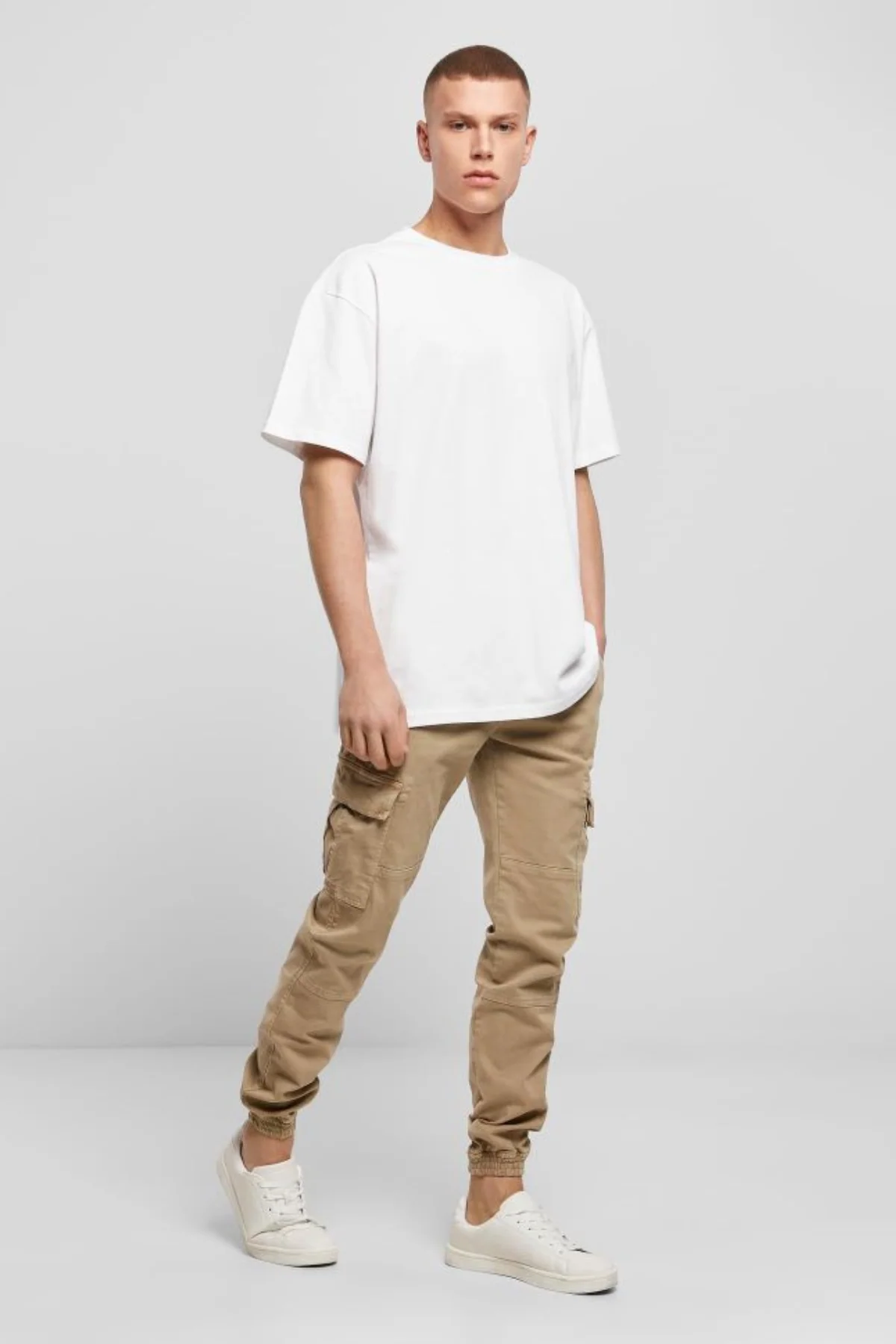 Schwer Oversized T -Shirt - Weiß - Image 3