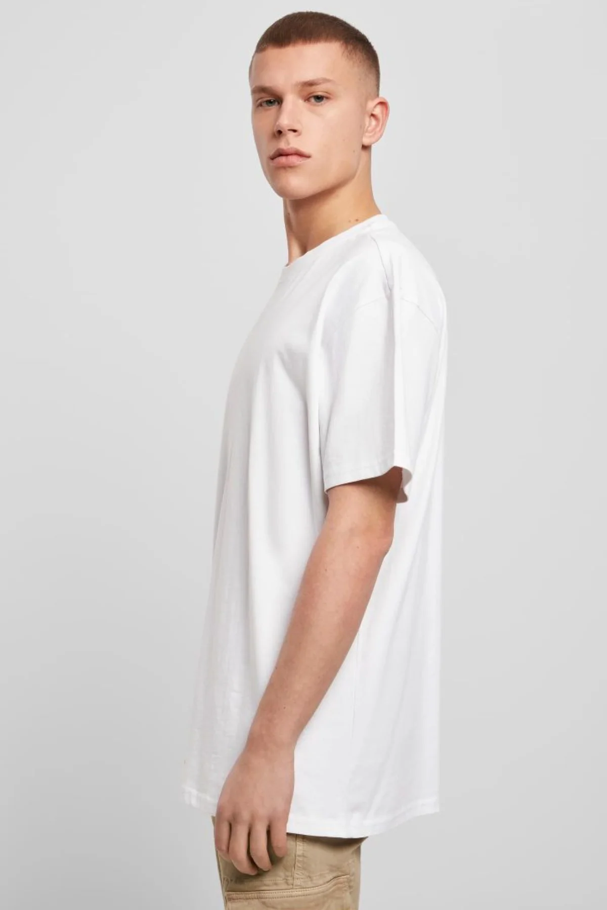 Schwer Oversized T -Shirt - Weiß - Image 4