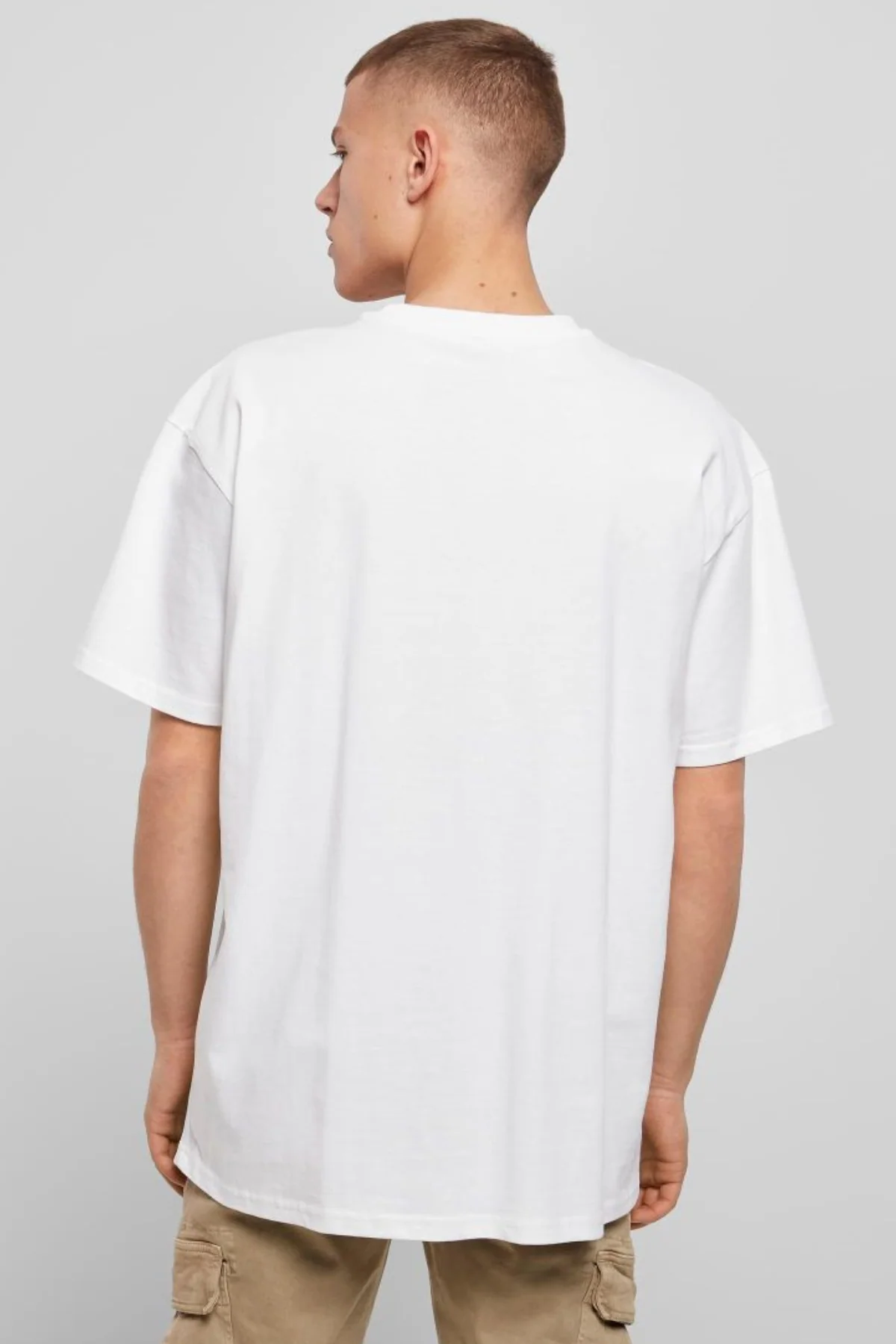 Schwer Oversized T -Shirt - Weiß - Image 5