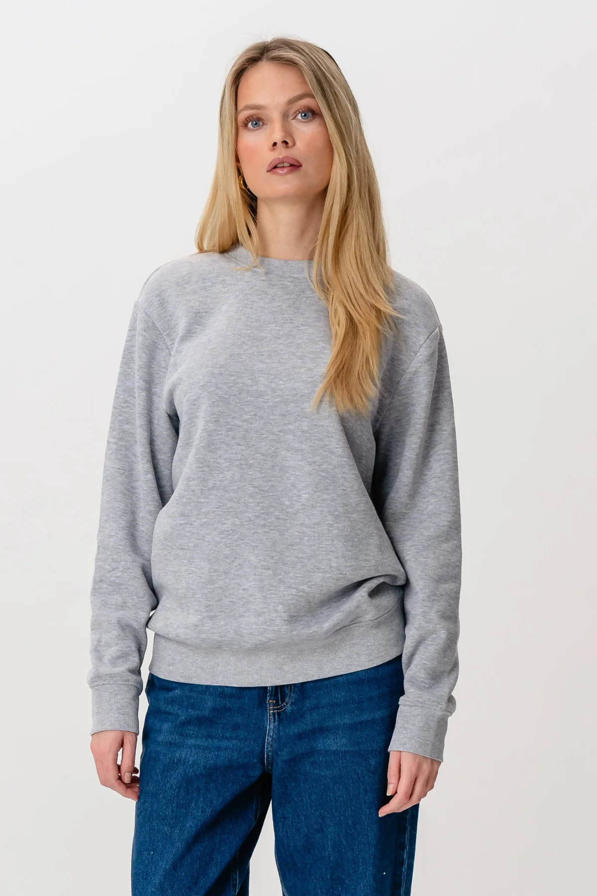 Schwere Crewneck - grau - Image 6