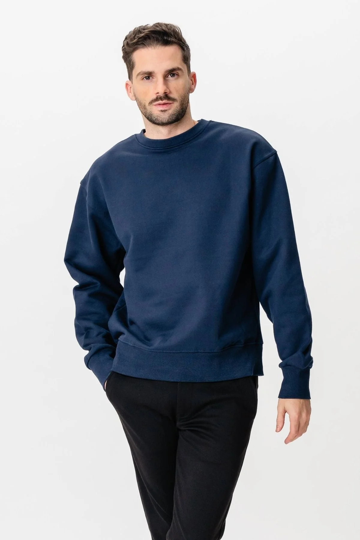 Schwere Crewneck - Marine - Image 3