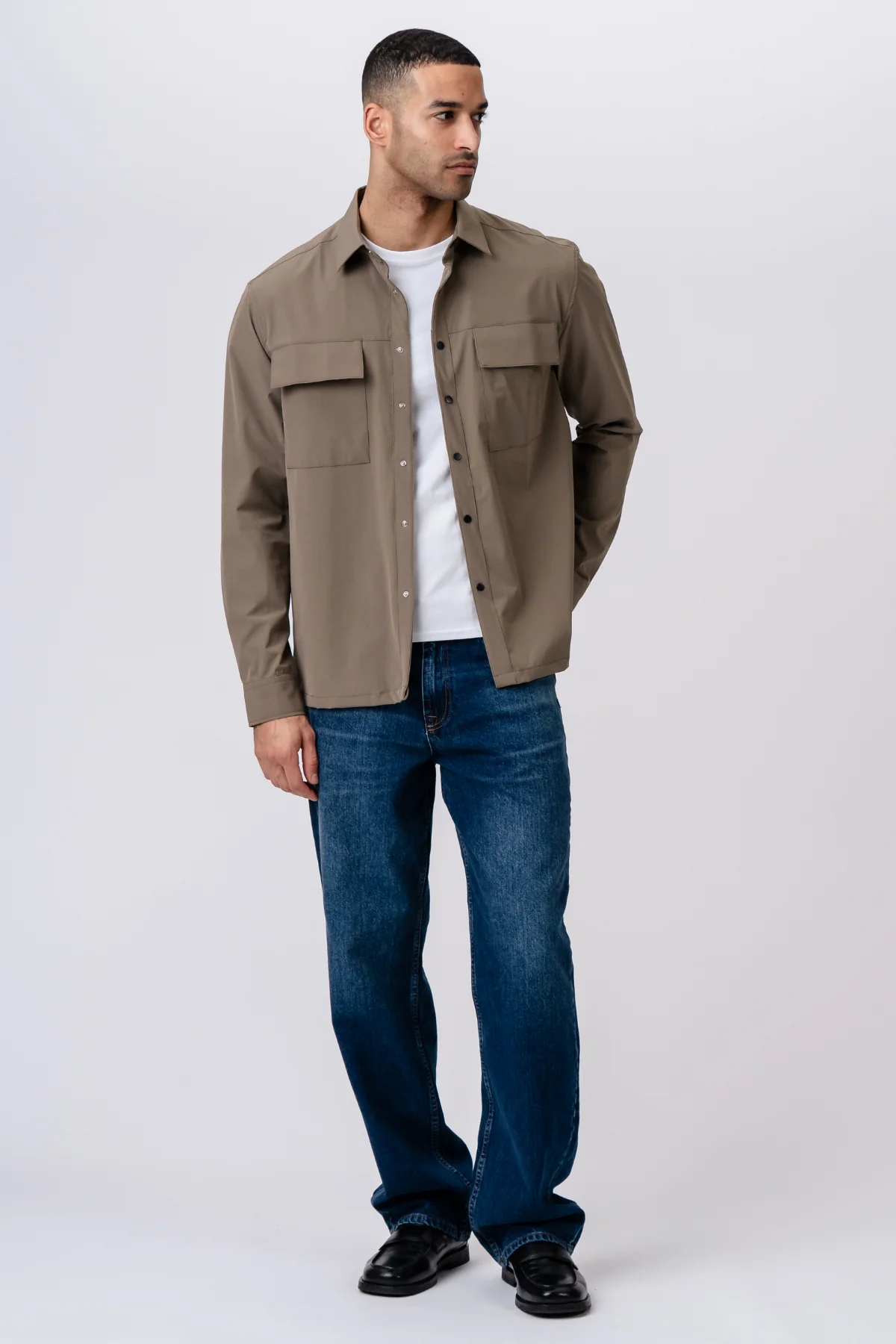 Silas-Overshirt – Khaki - Image 4