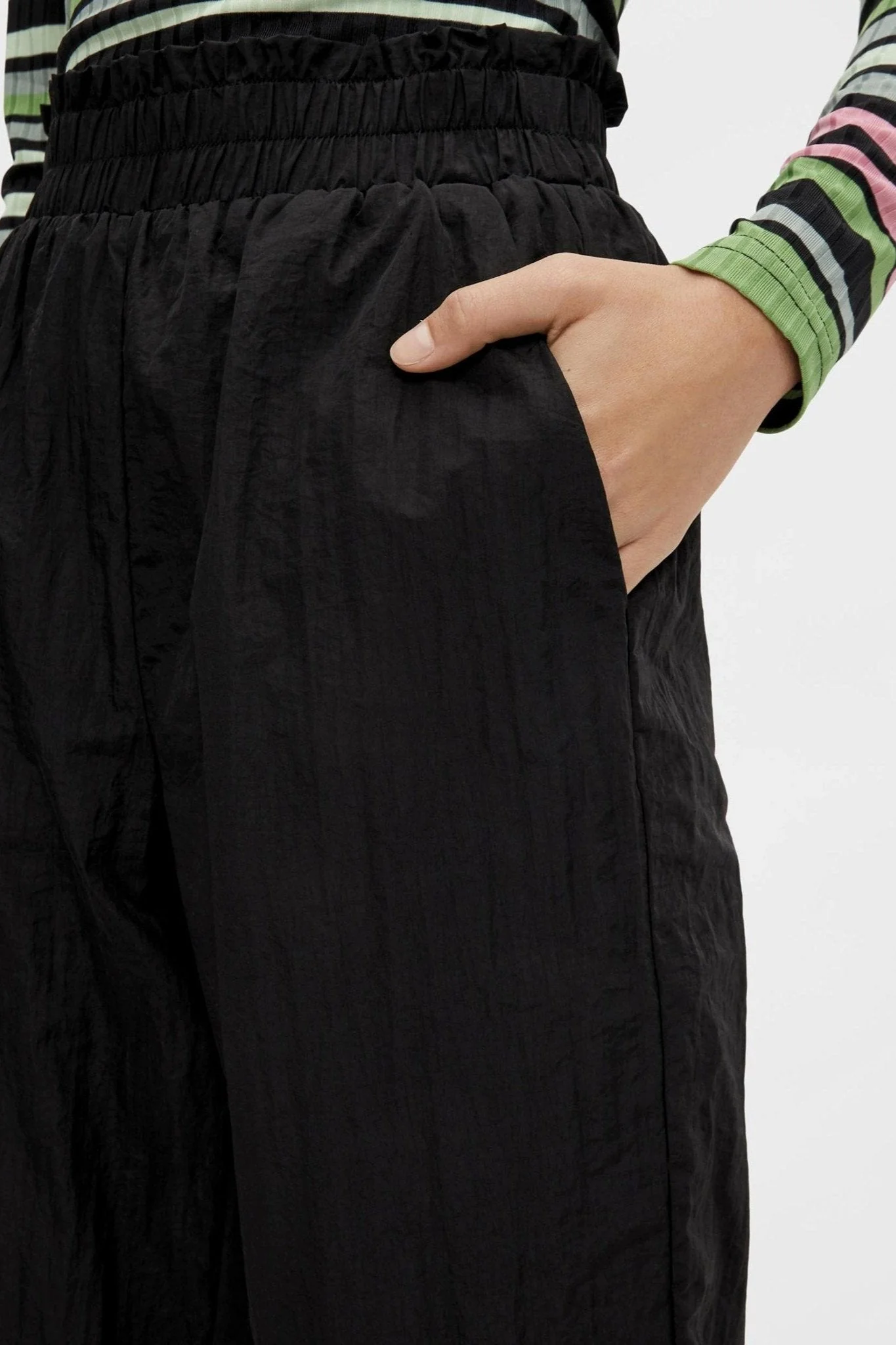 Silena High Taisted Pants - Schwarz - Image 5