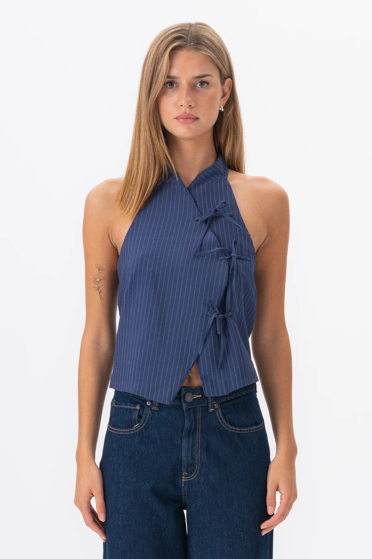 Silva Striped Top - Marine