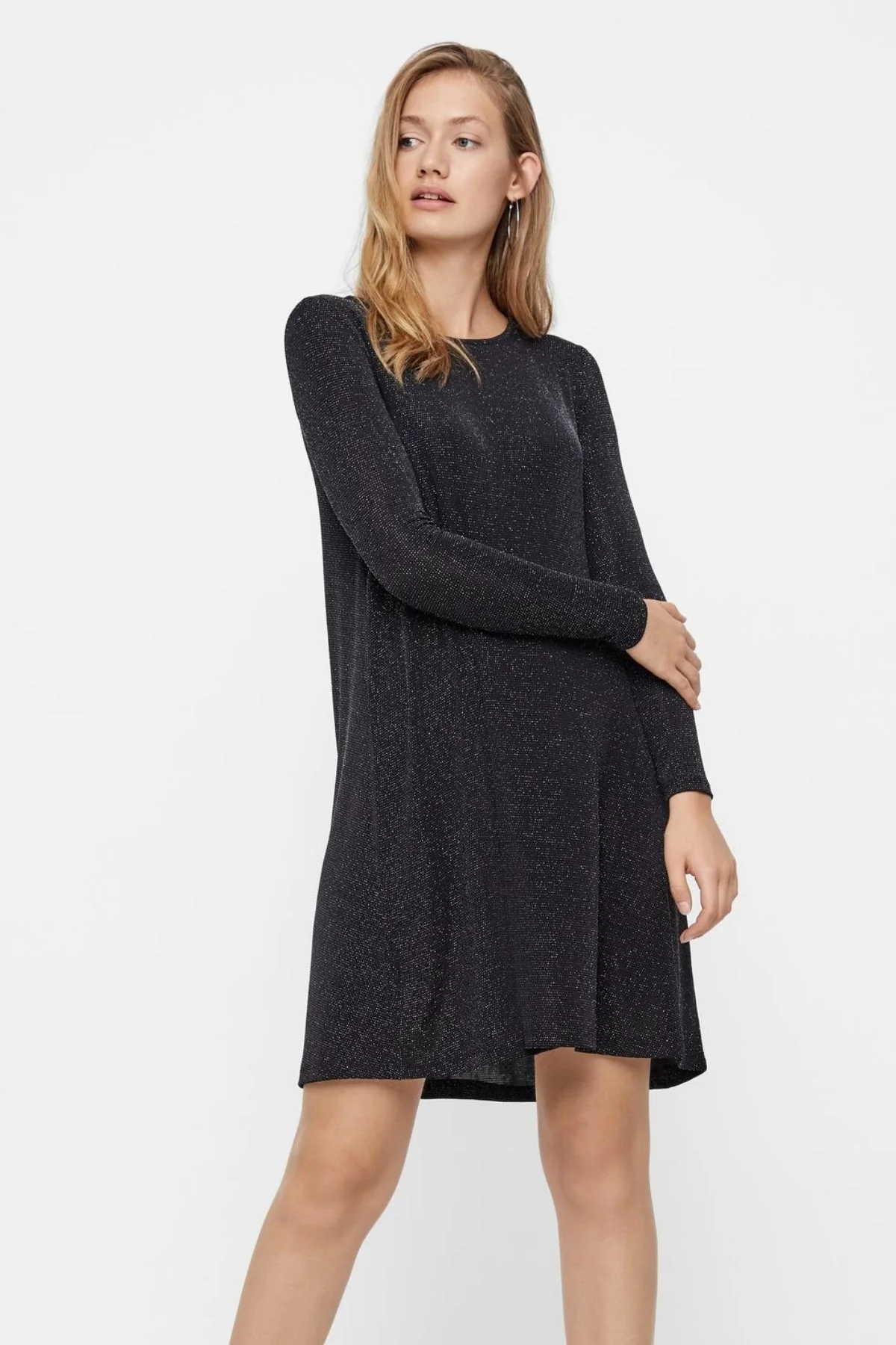 Sparkle Mini Kleid - schwarz - Image 2