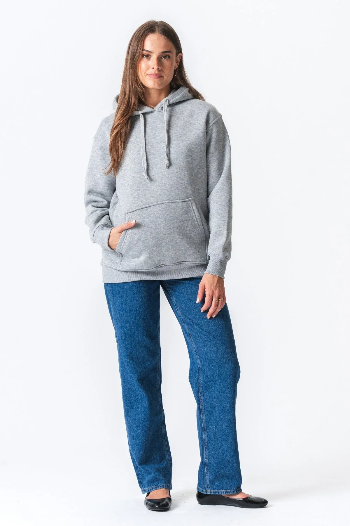 Stella Oversized Hoodie - Aschegrau - Image 2