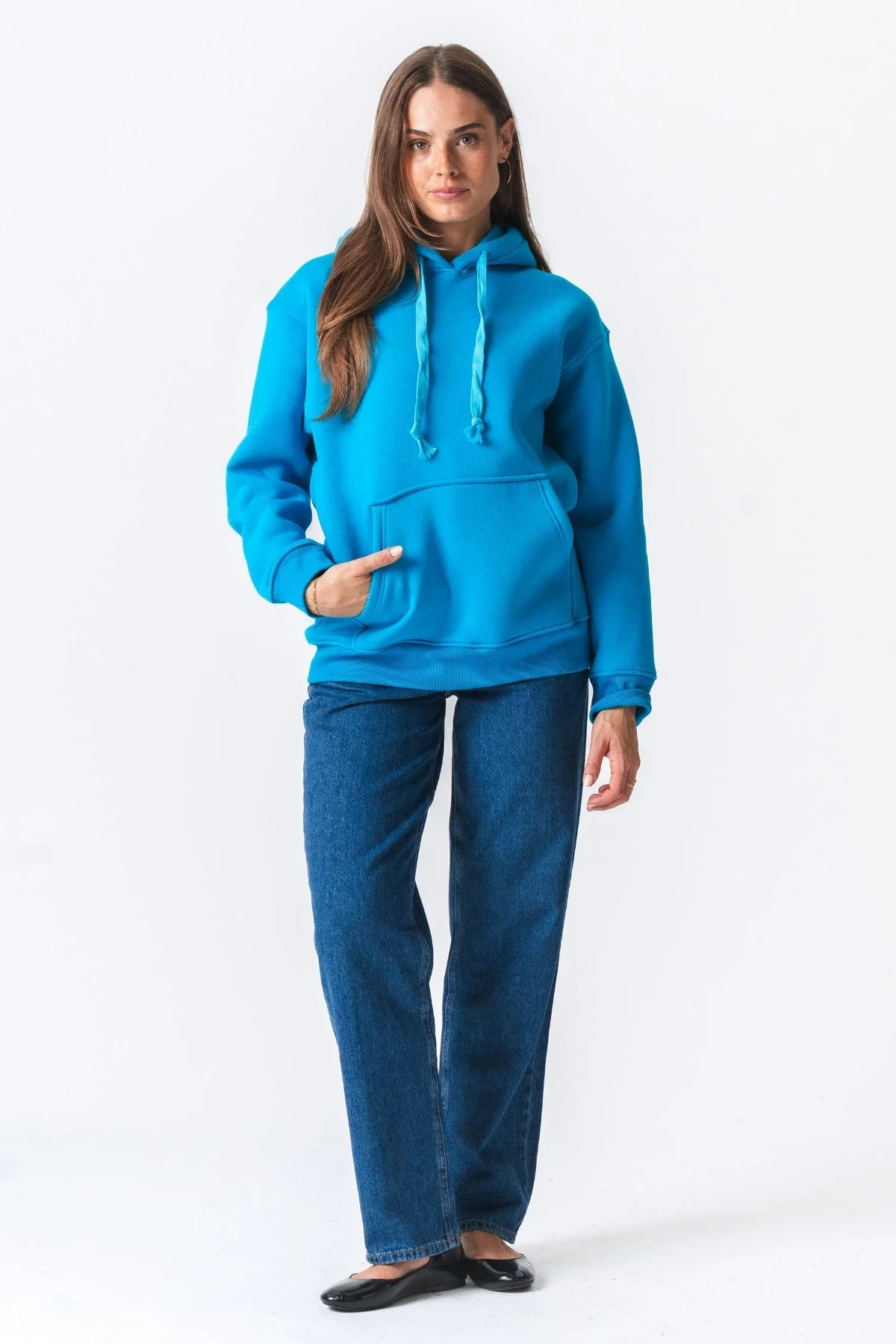 Stella Oversized Hoodie - Blau - Image 3