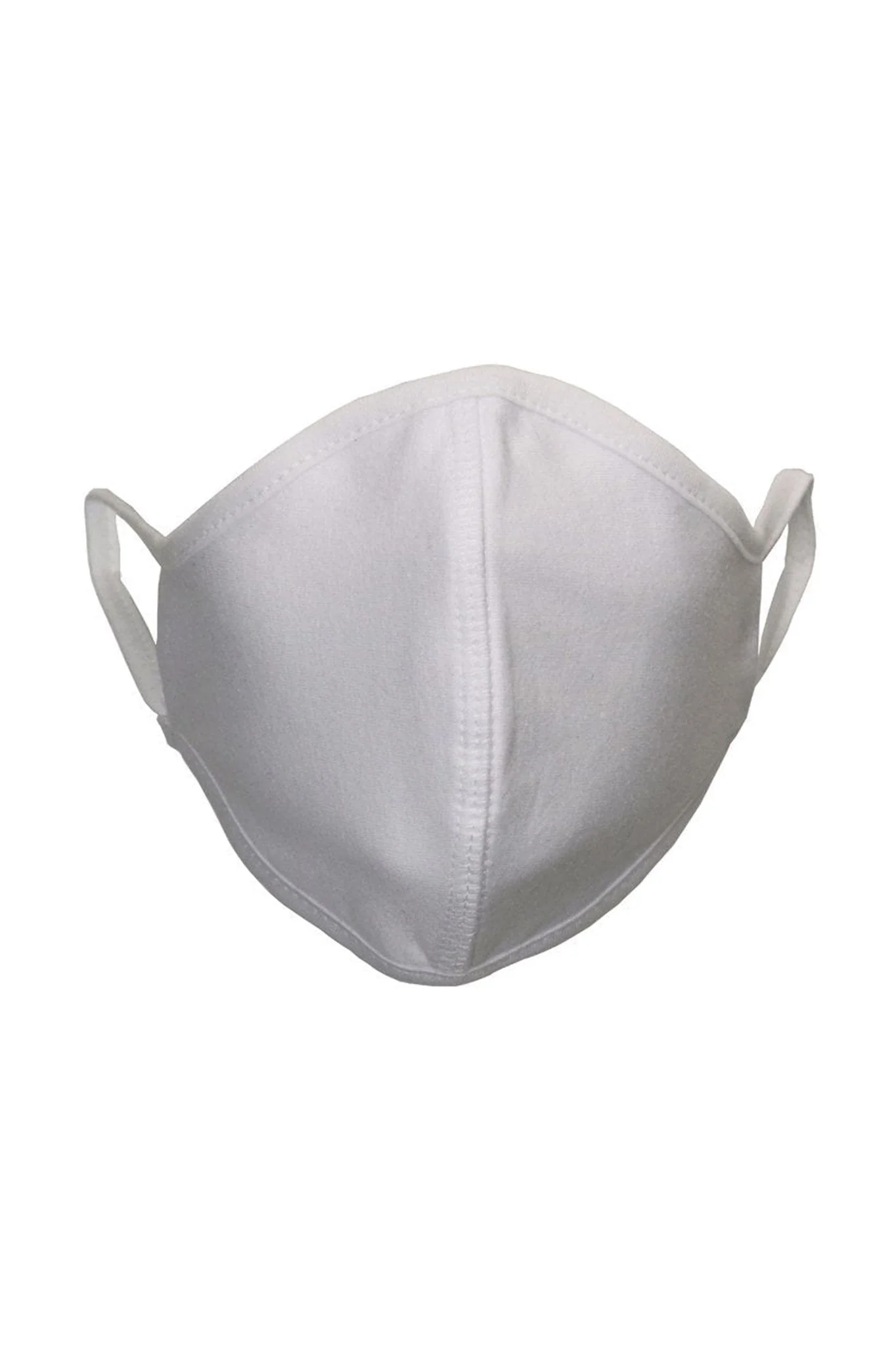 Stoffmaske - Weiß (Bio -Baumwolle)