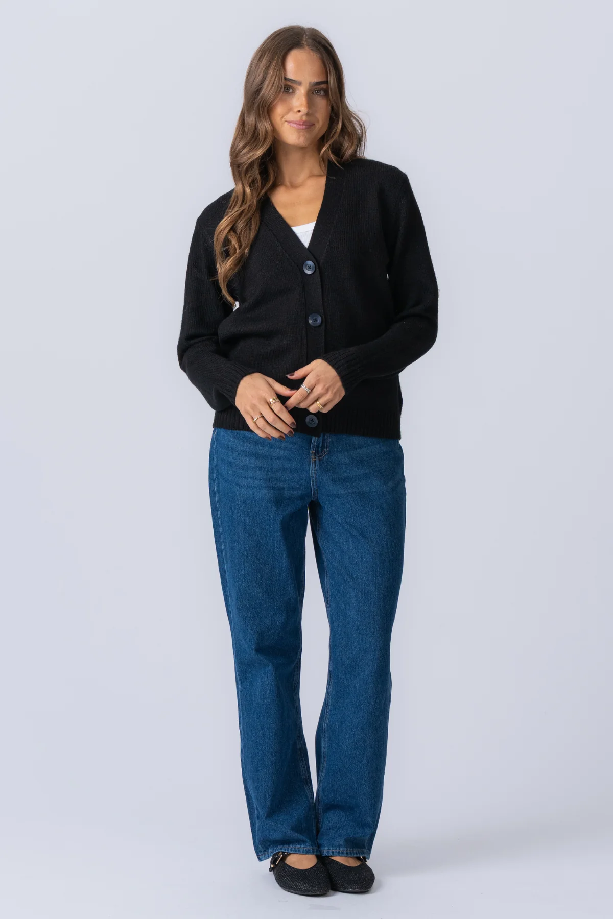 Strickjacke - schwarz - Image 8