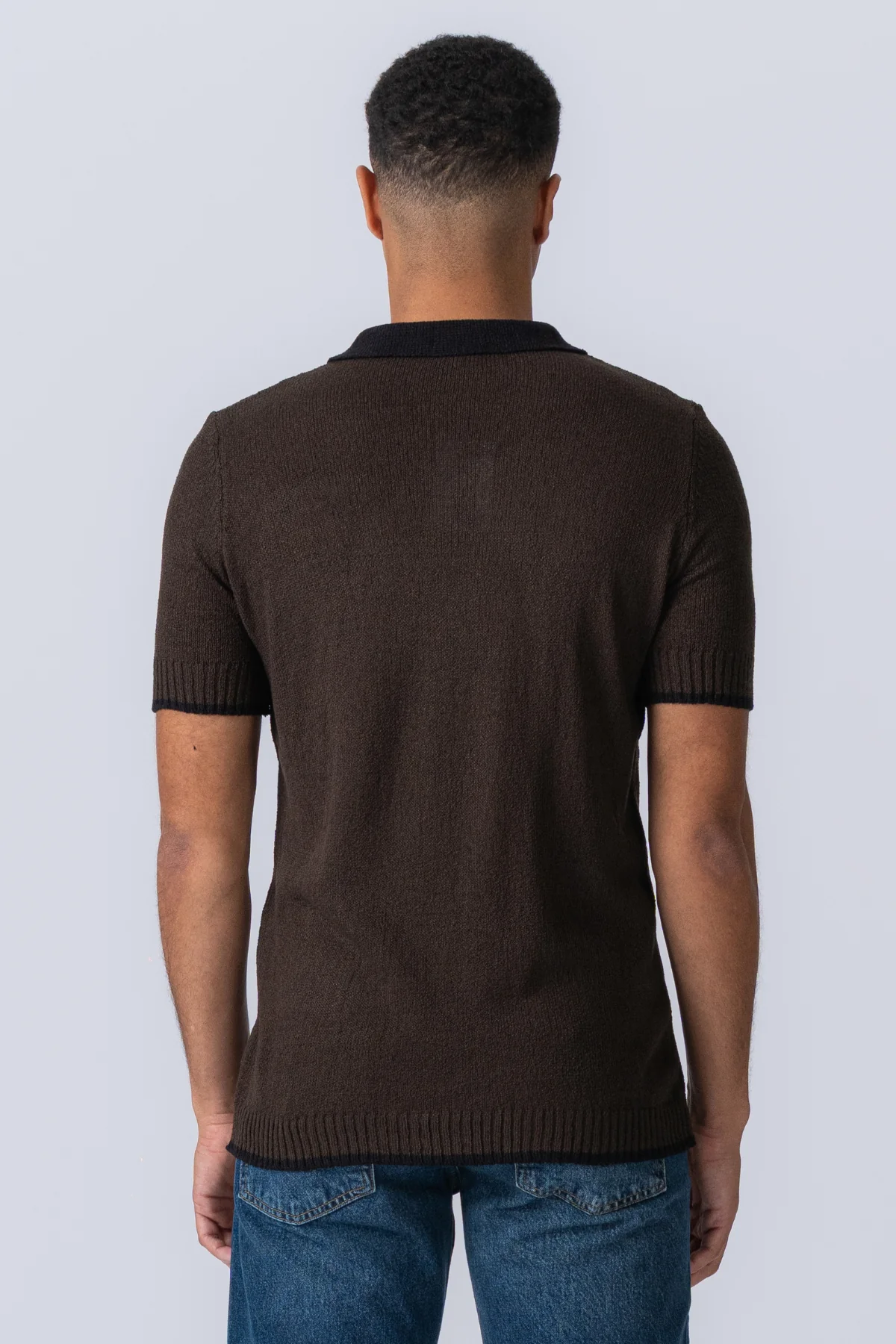 Strickpolo - braun - Image 9