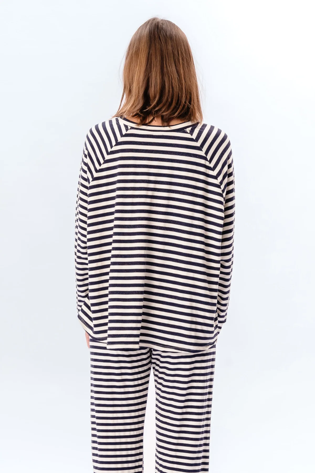 Gestreiftes Langarmhemd Regular Fit - Blau - Image 5