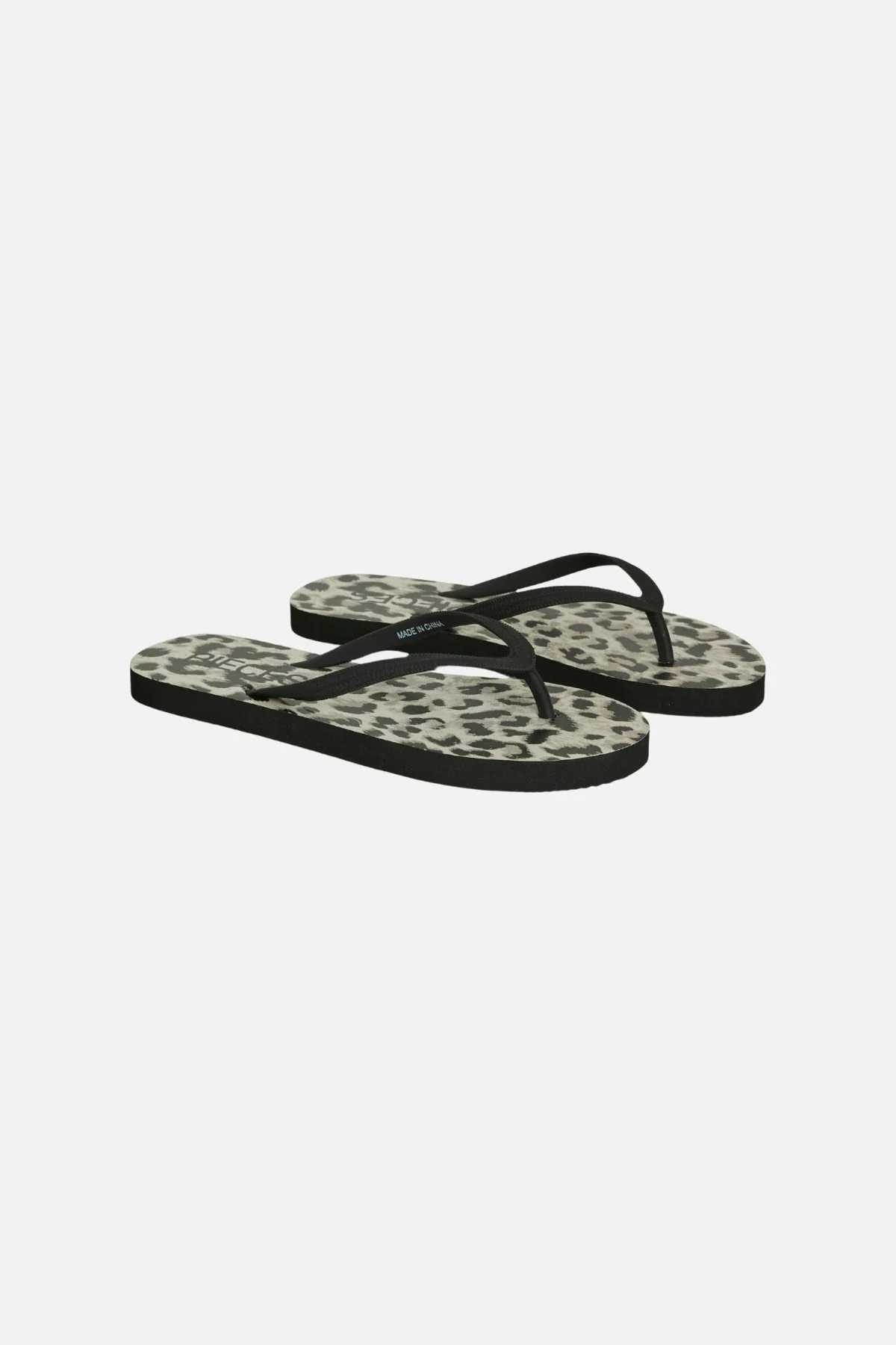 Sommerdruck Flip Flop - Schwarz Löwe