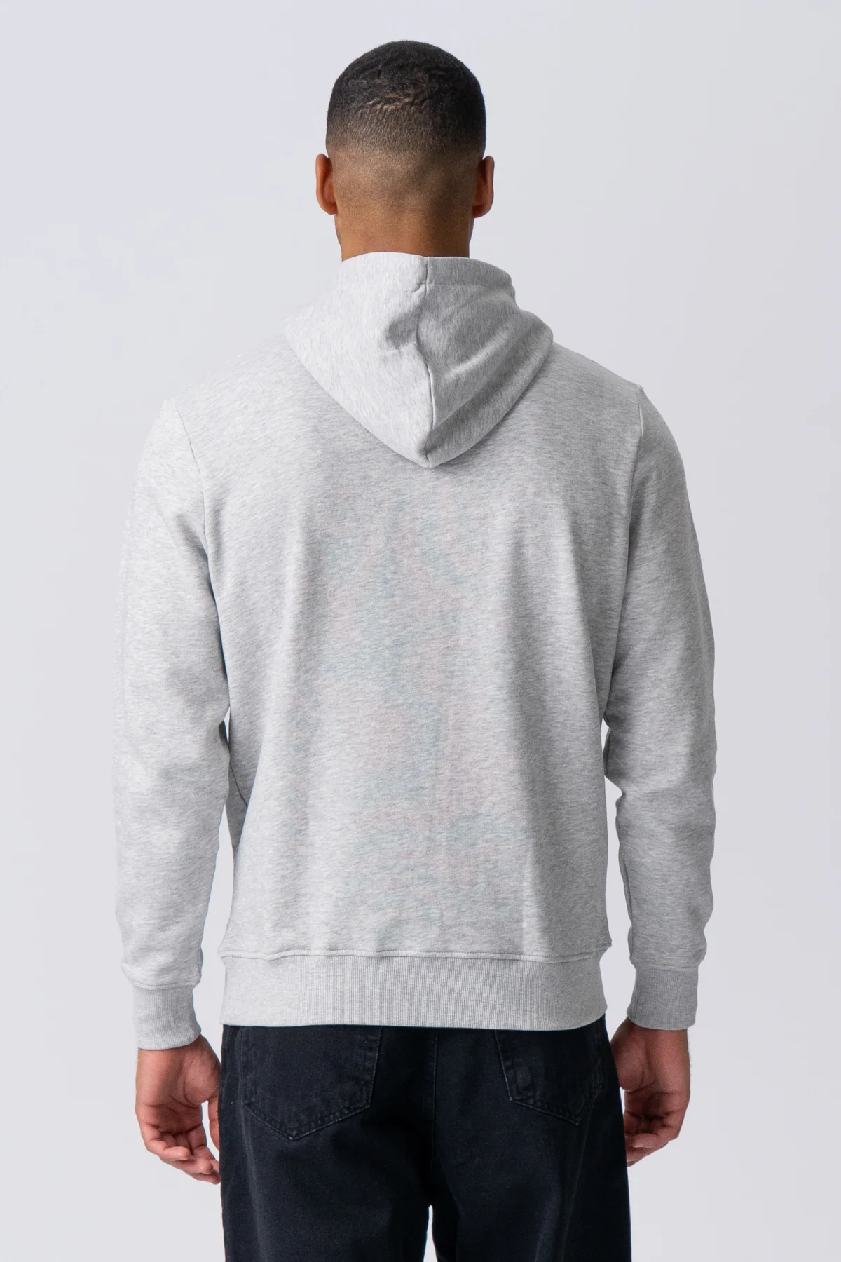 Sweatshirt Hoodie - Asche grau - Image 4