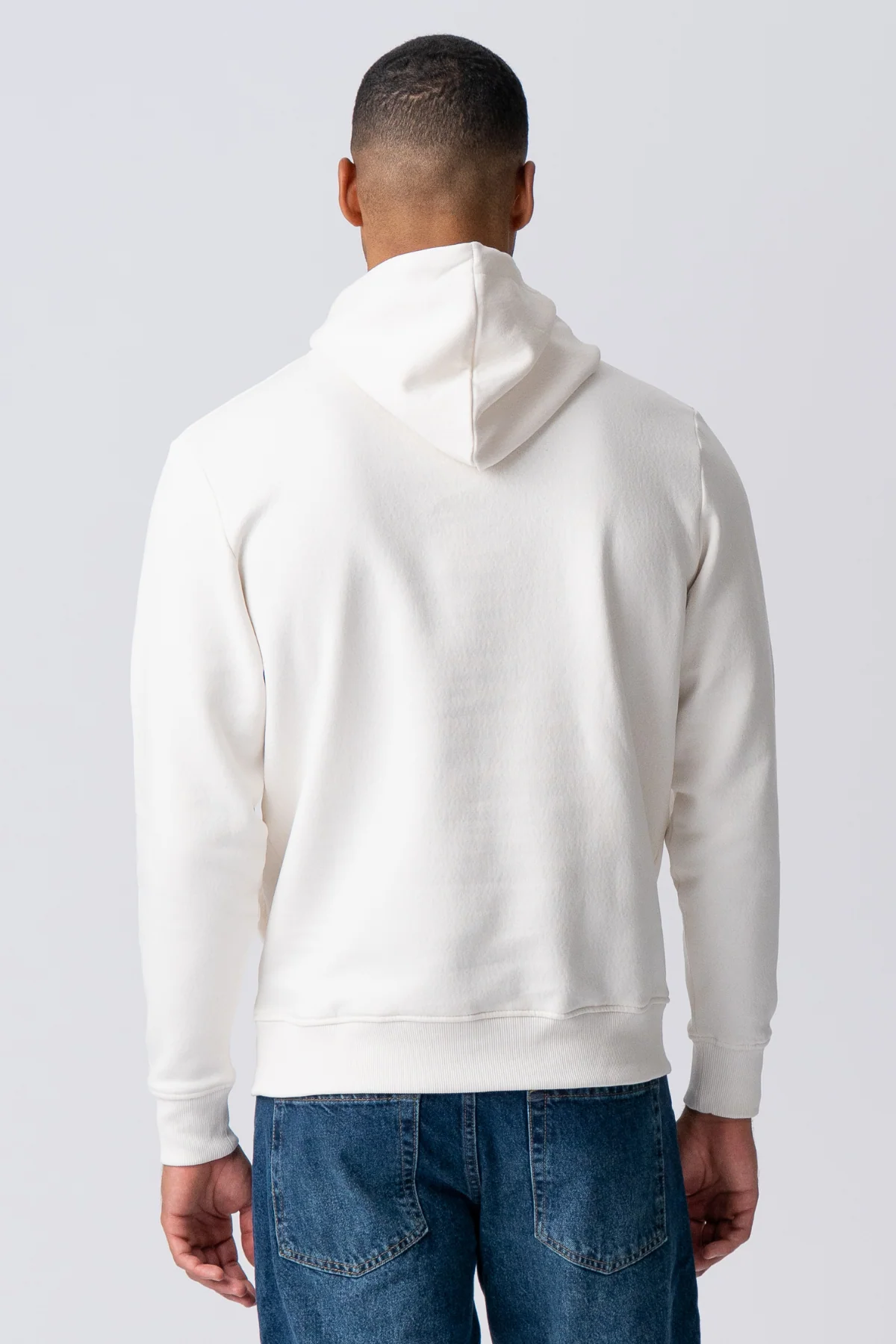 Sweatshirt Hoodie - Beige - Image 3