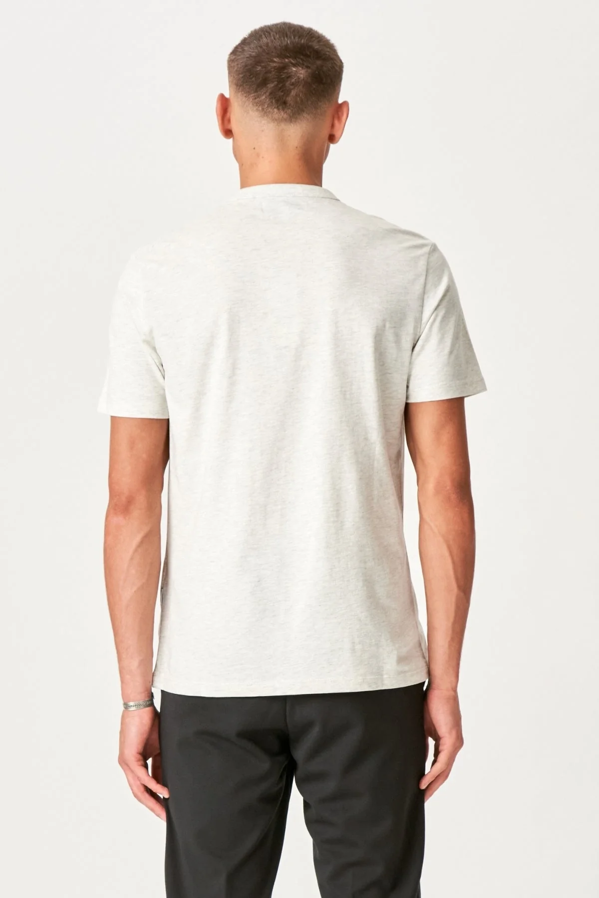 T-Shirt mit Tasche-off-weiß - Image 2