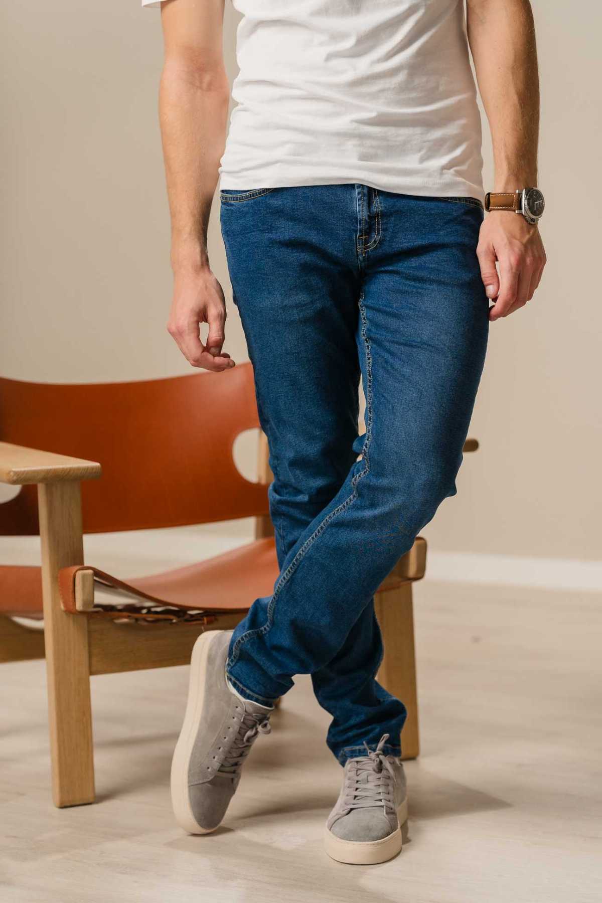The Original Performance Jeans (Slim) - Mittelblauer Denim - Image 7