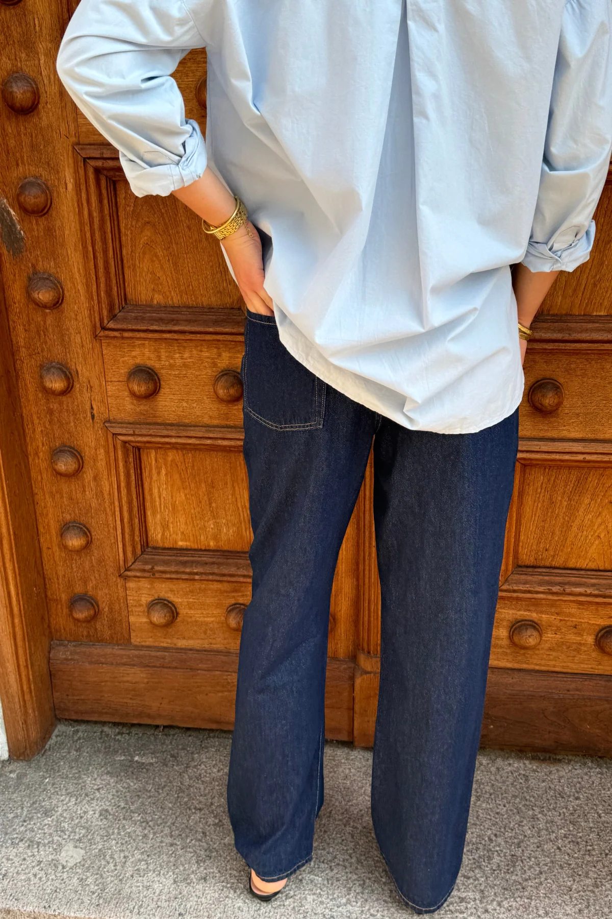 The Original Performance Lose Jeans - dunkelblauer Denim - Image 3