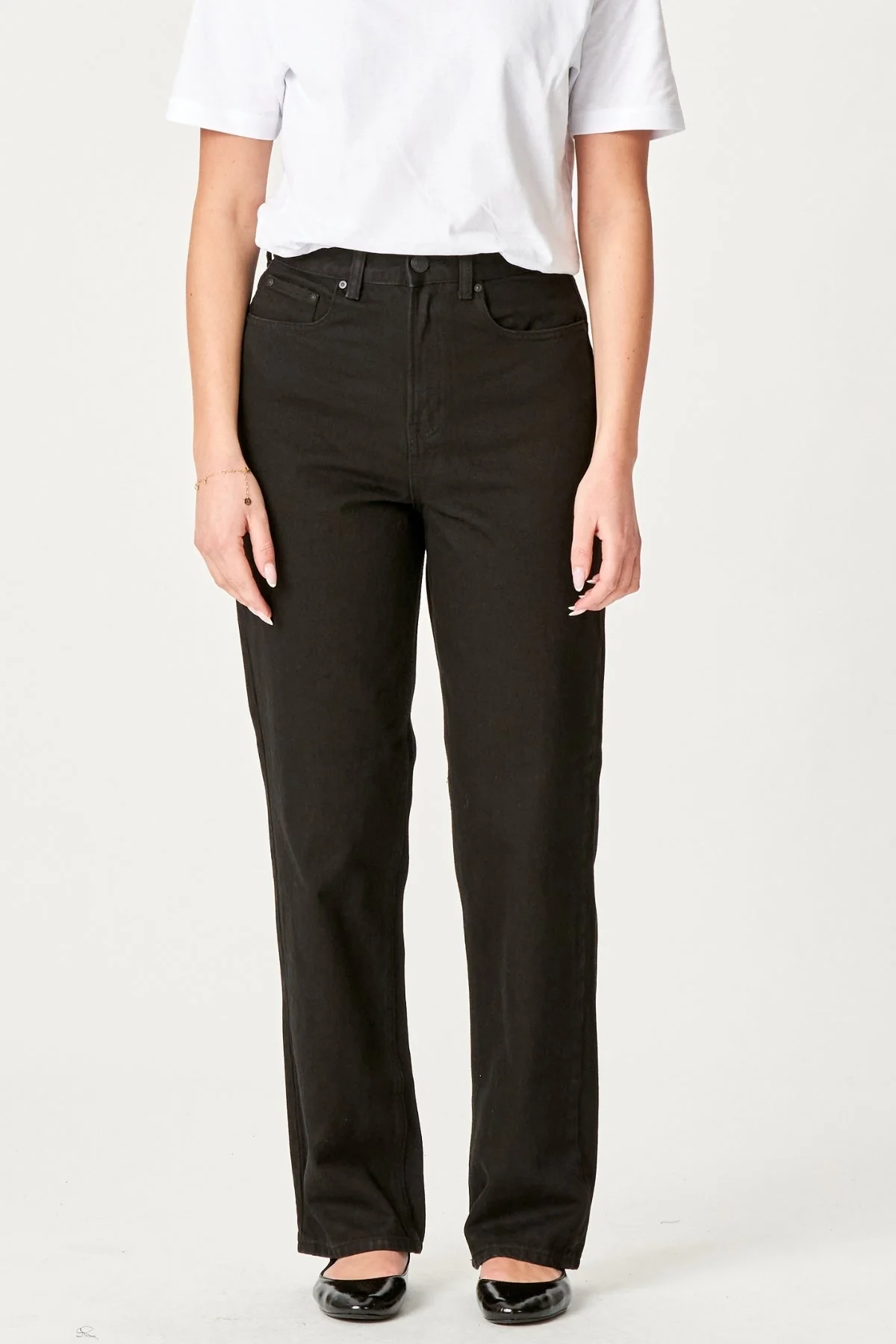 The Original Performance Lose Jeans - schwarzer Denim - Image 3