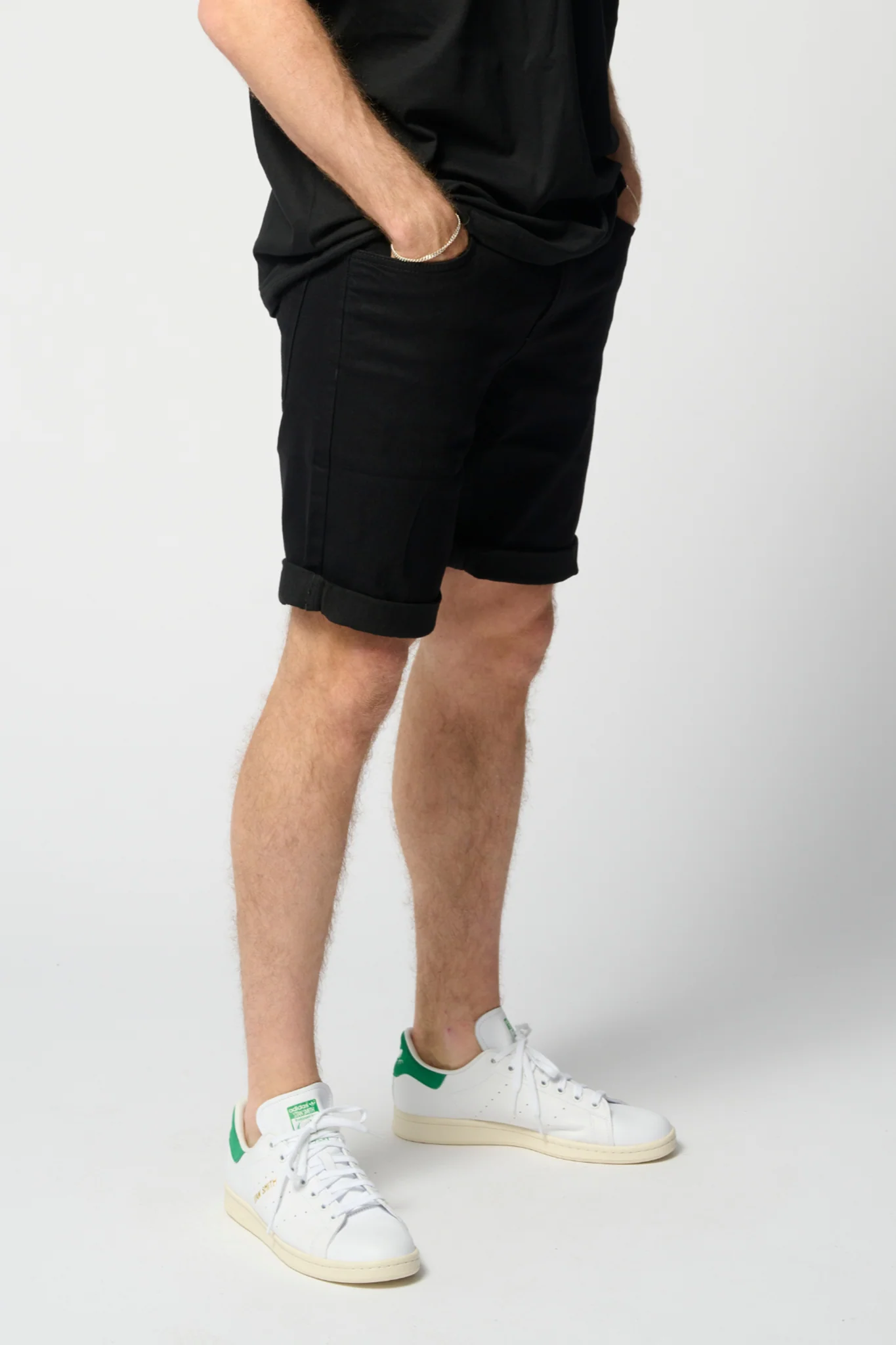 The Original Performance Denim Shorts - Jet Black - Image 4