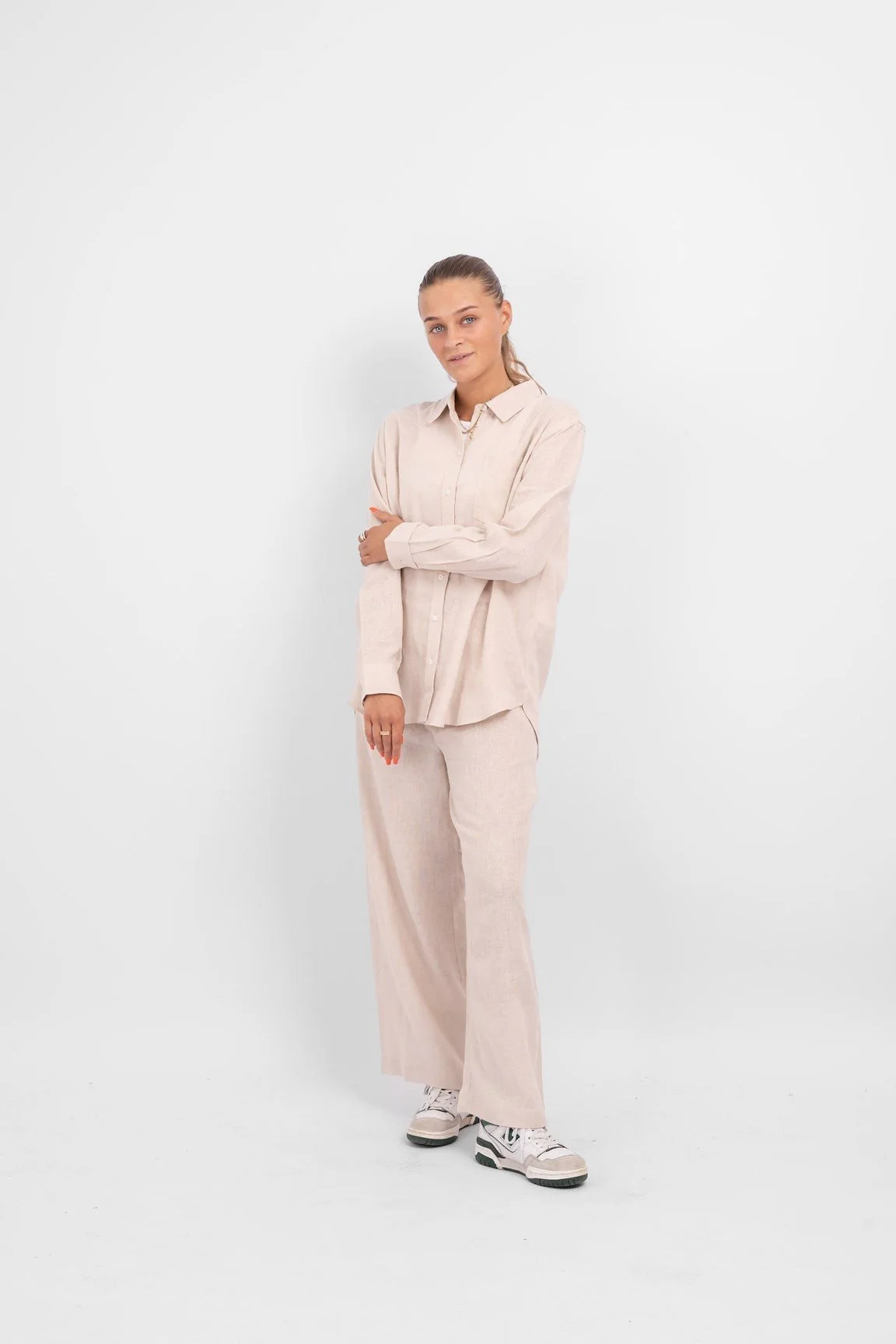 Tokyo Leinen Pants - Mondbeam - Image 4