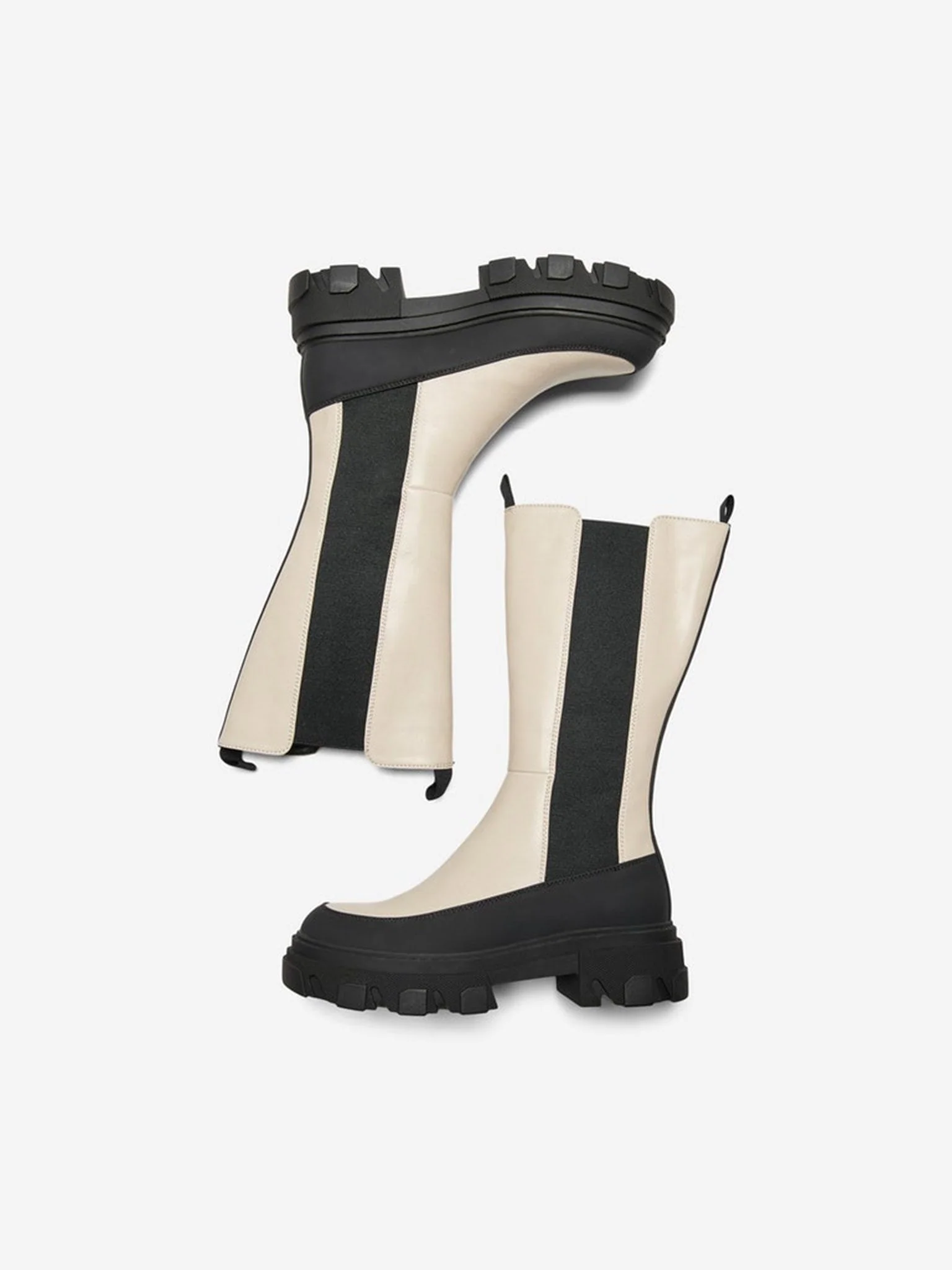 Tola Chunky Stiefel - Beige - Image 4