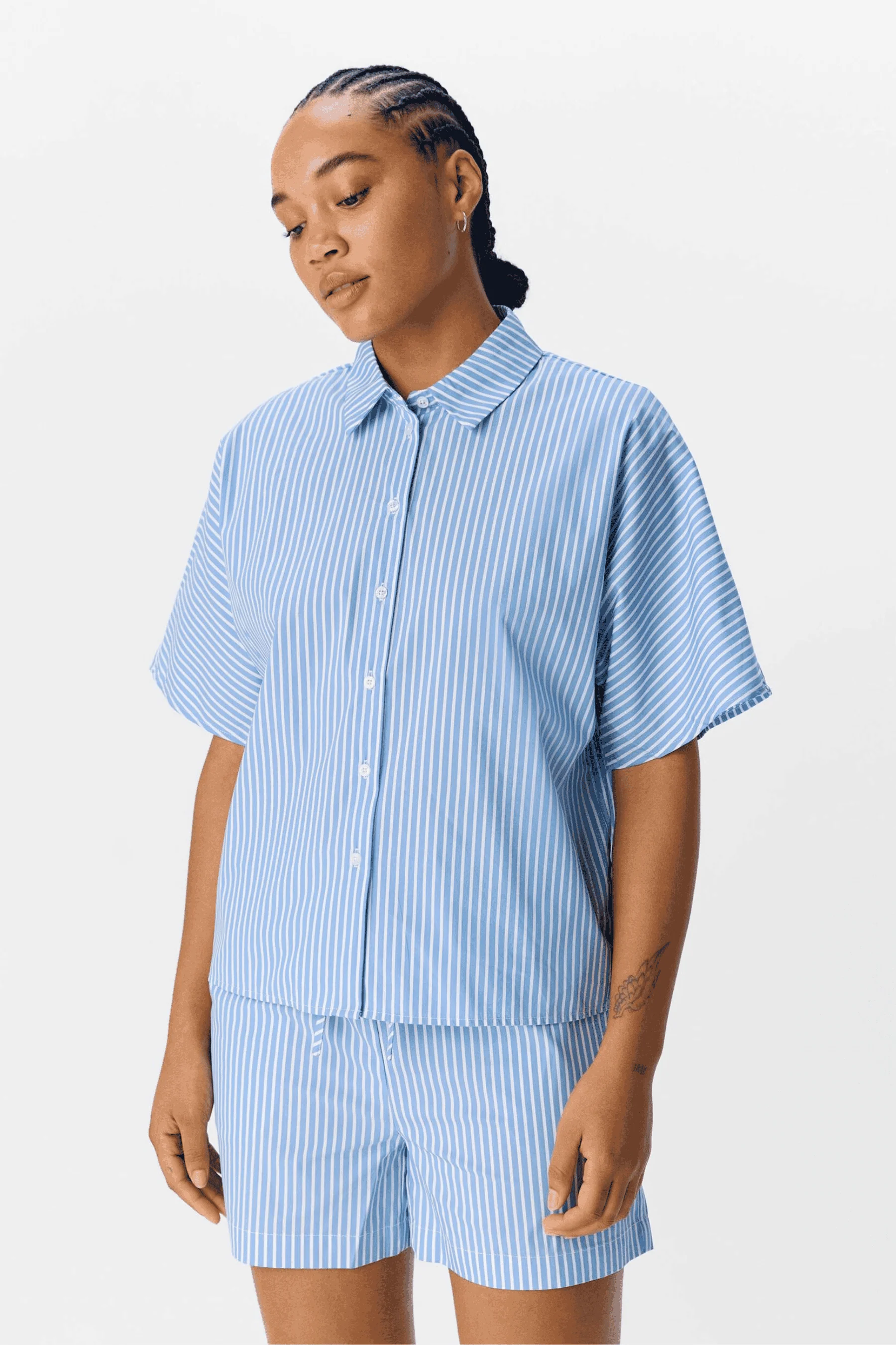 Tutta 2/4 Lo Shirt - Maisblumenblau - Image 3