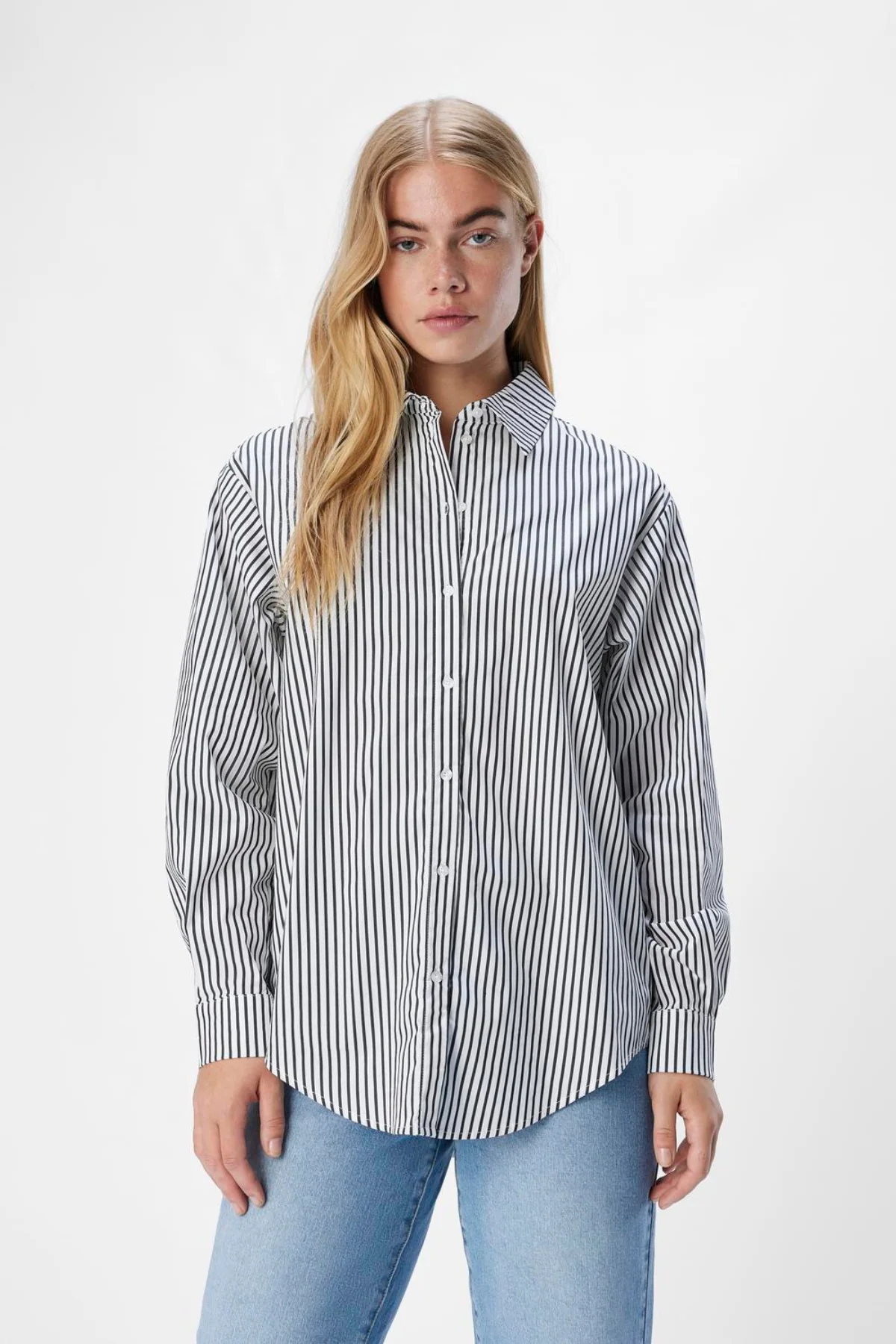 Tutta lo l/s Shirt - Schwarz/Weiß