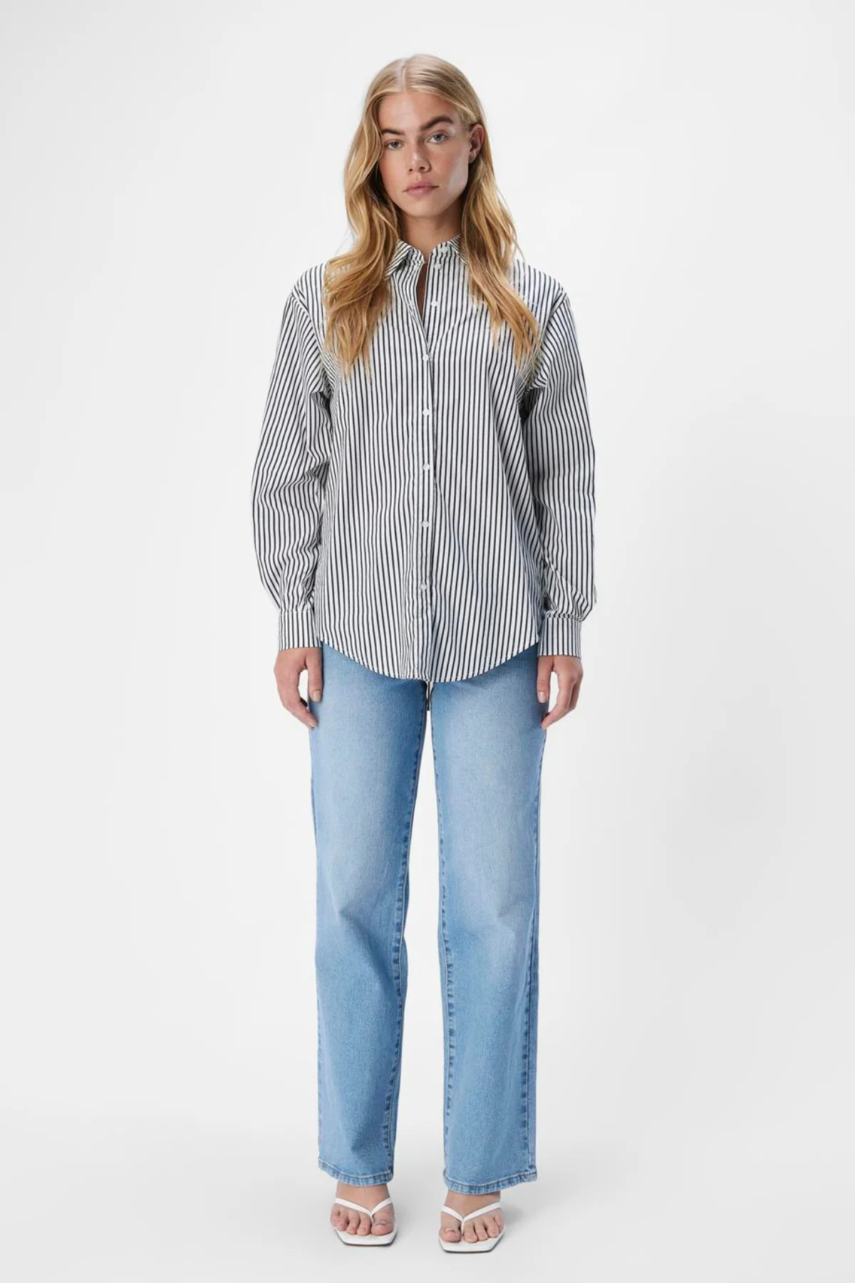 Tutta lo l/s Shirt - Schwarz/Weiß - Image 5