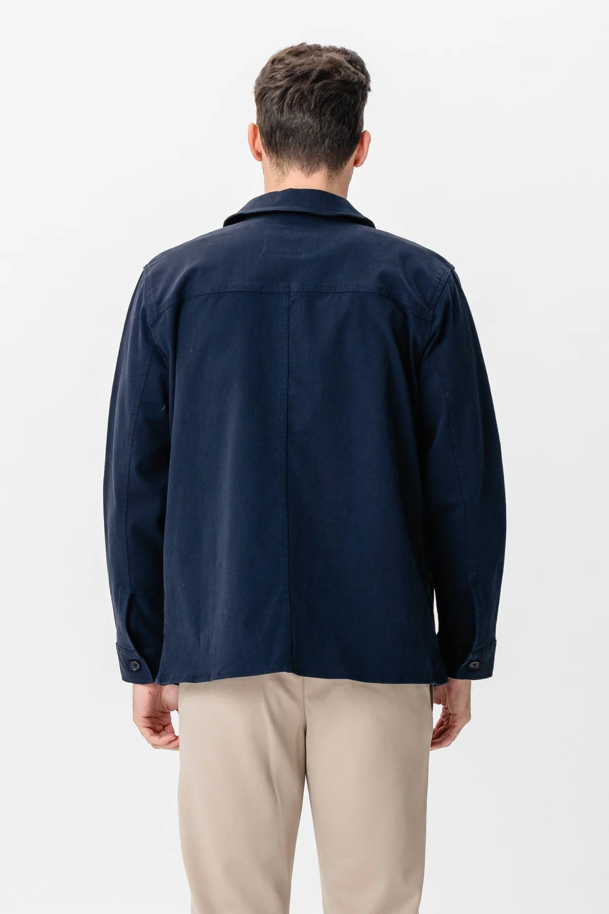 Twill -Hemdjacke - Marine - Image 4