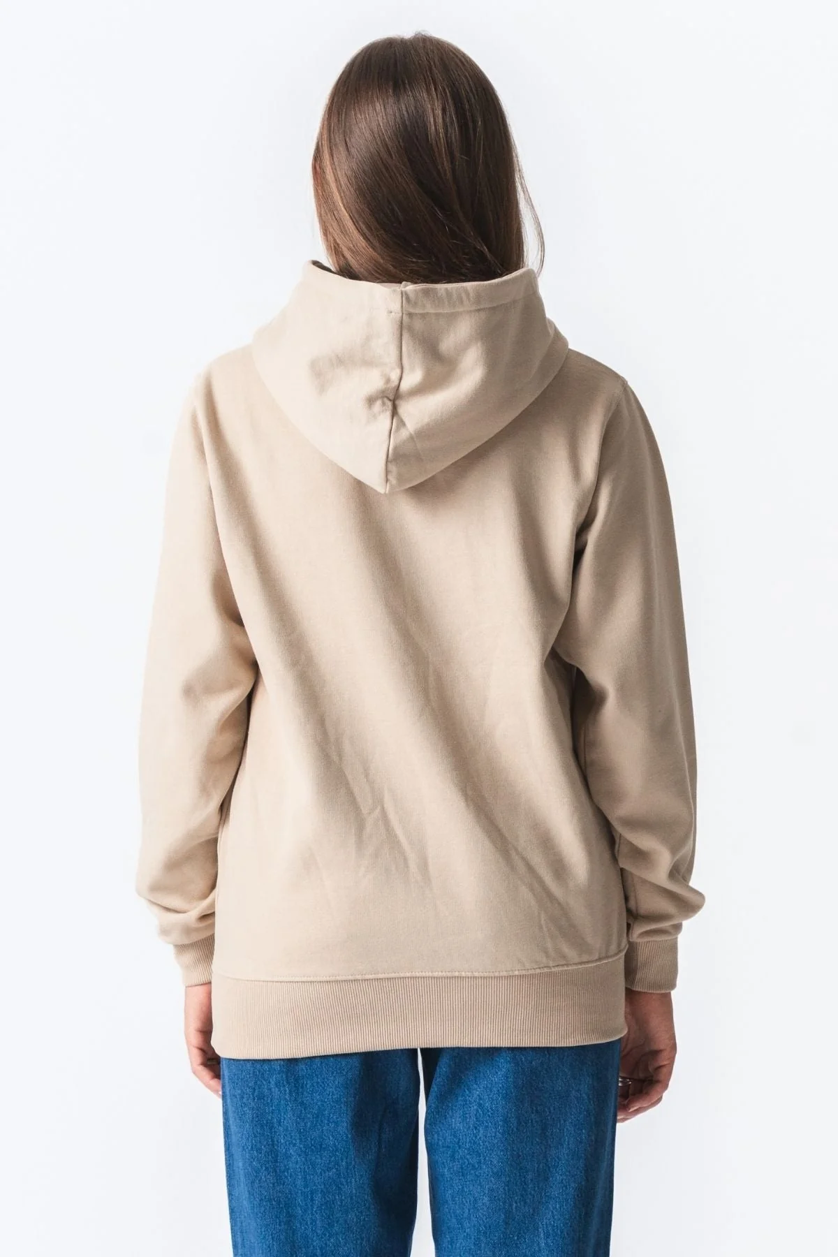 Oversized Hoodie - Sand - Image 2