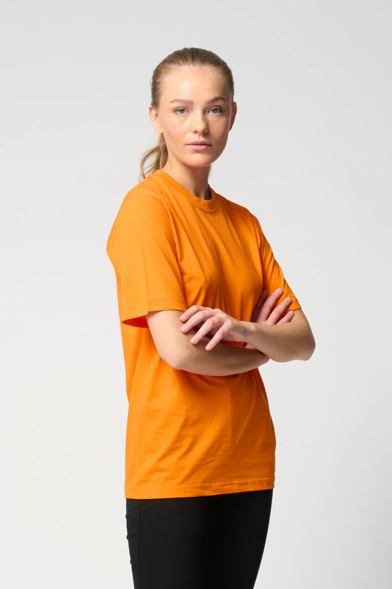 Oversized T -Shirt - Orange - Image 2
