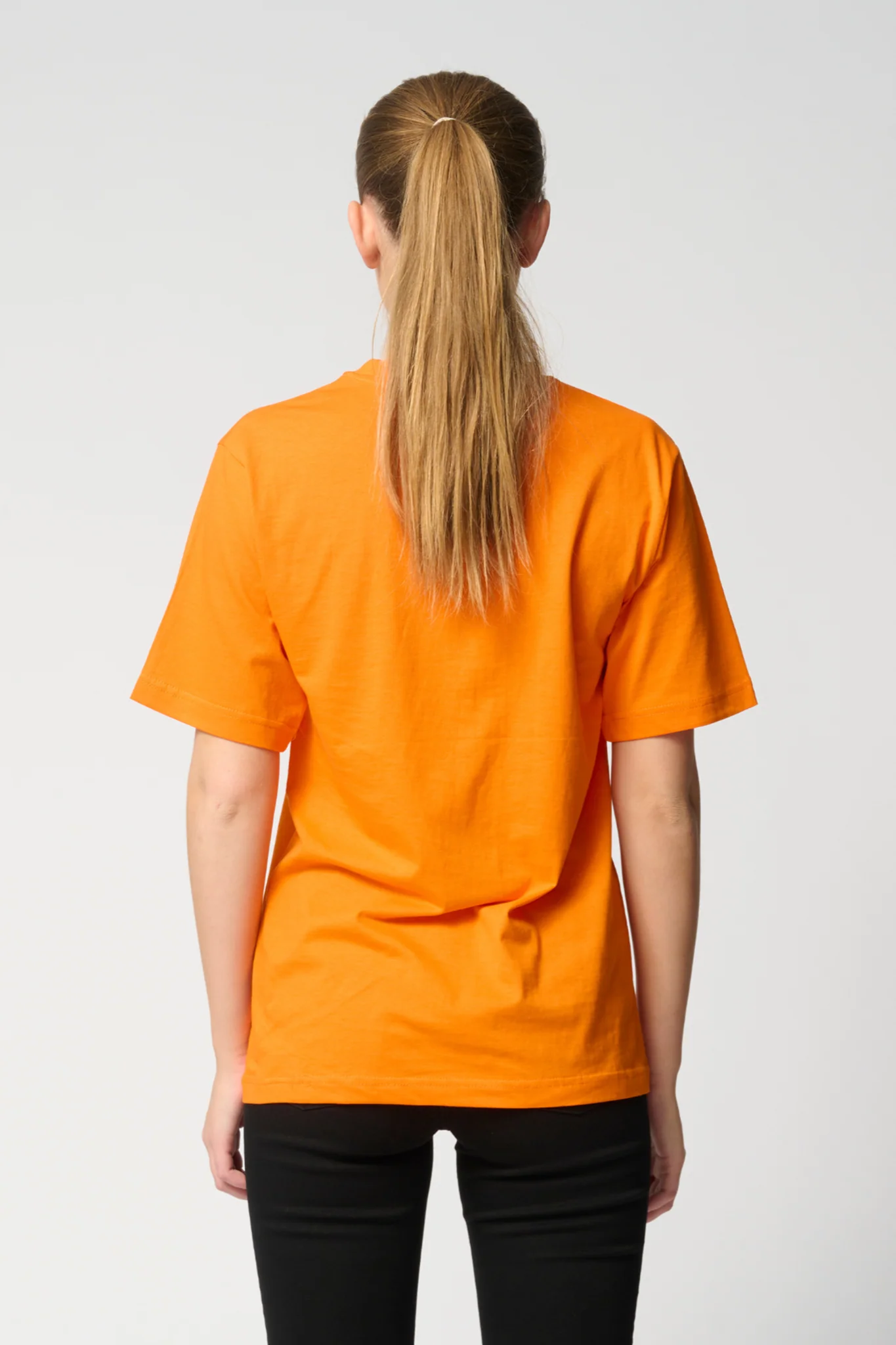 Oversized T -Shirt - Orange - Image 4