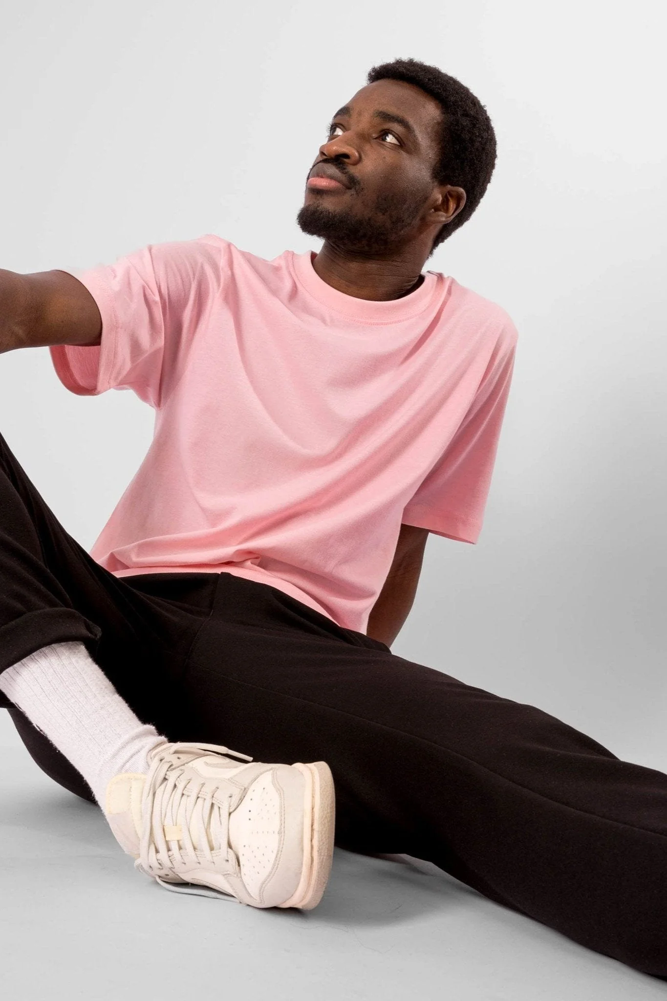 Oversized T -Shirt - Rose - Image 2