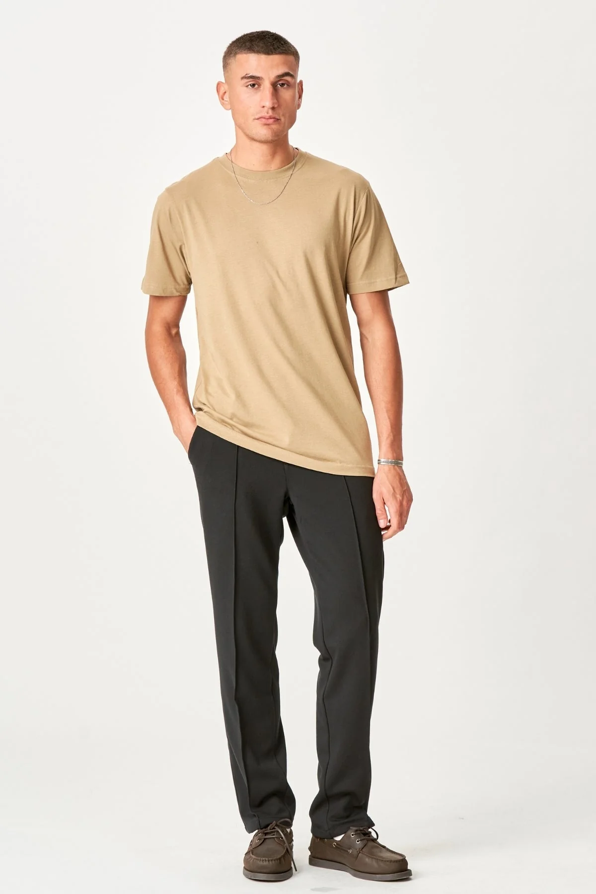 Oversized T -Shirt - Sand - Image 2