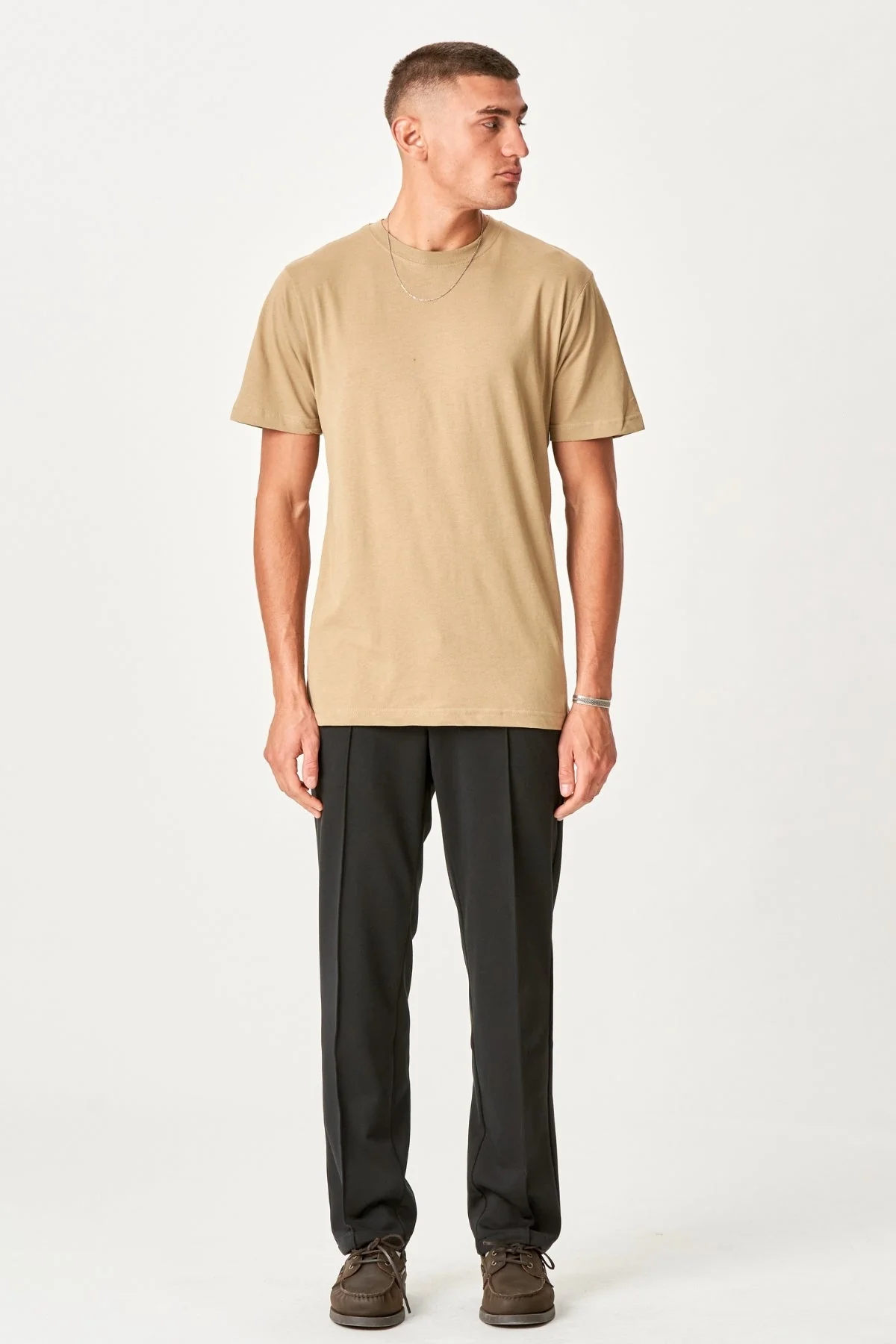Oversized T -Shirt - Sand - Image 3