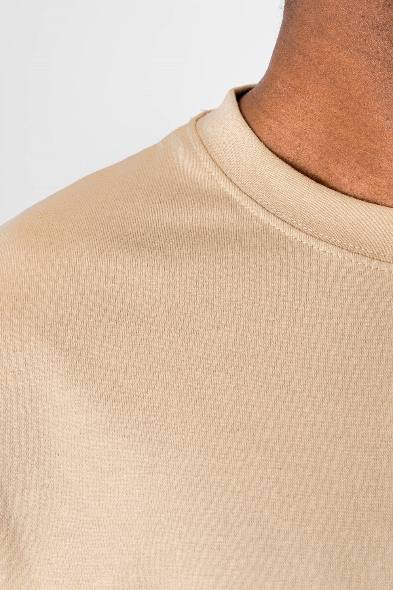 Oversized T -Shirt - Sand - Image 5