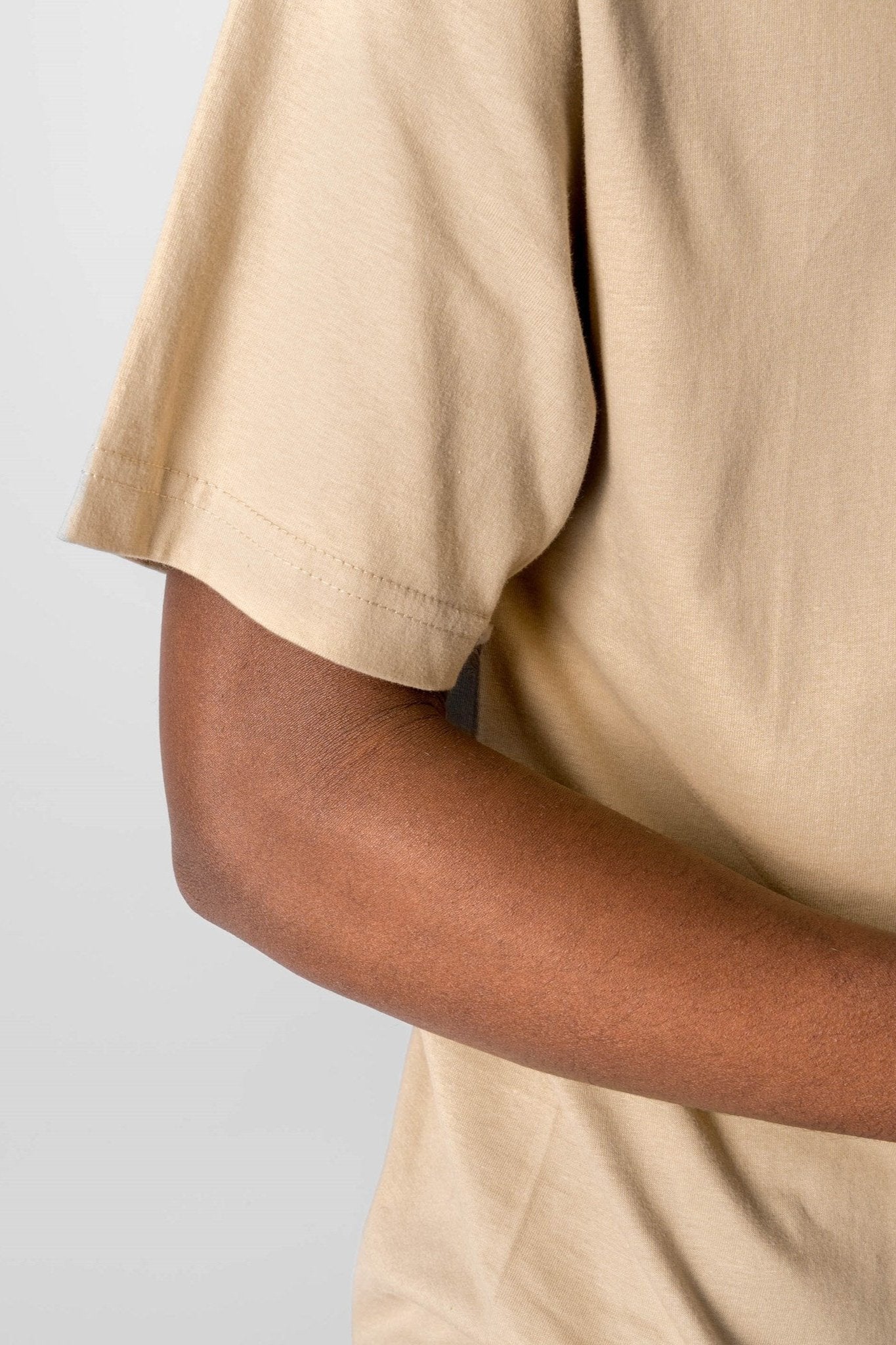 Oversized T -Shirt - Sand - Image 6