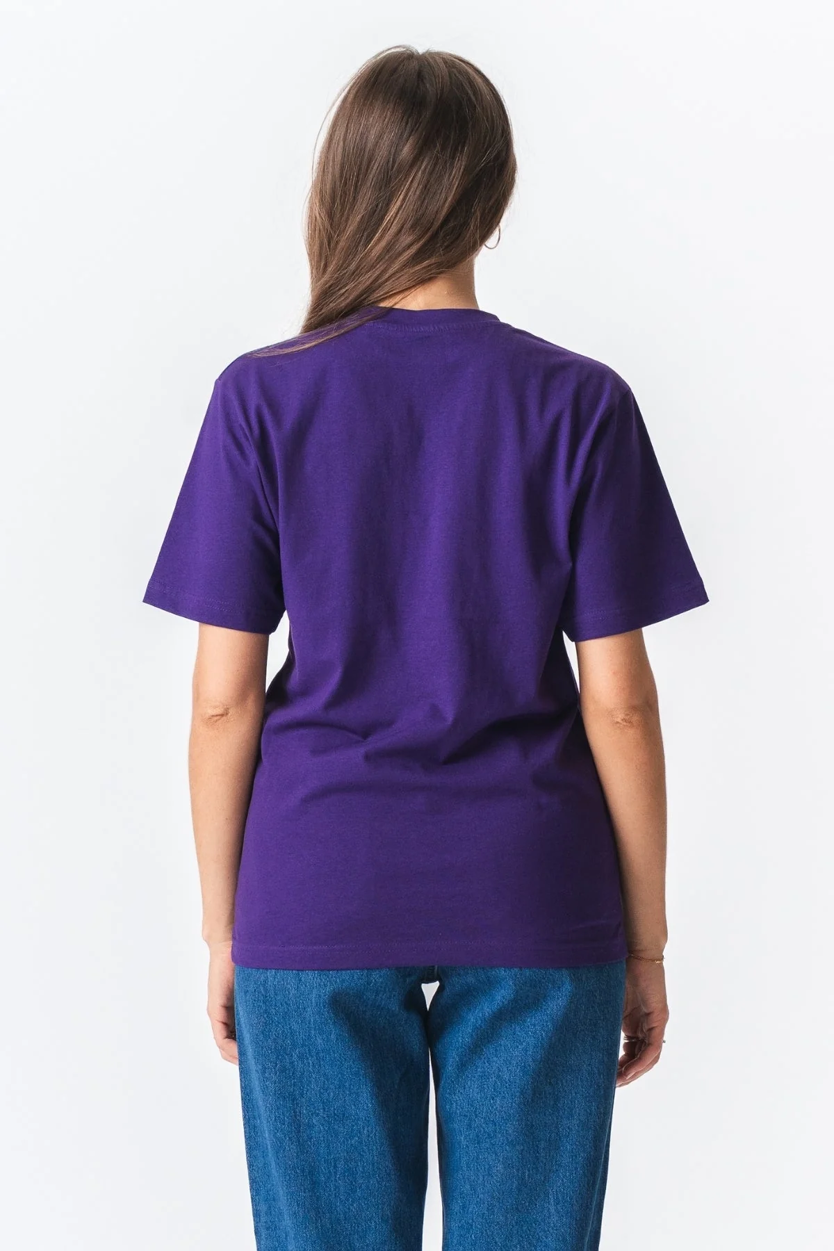 Oversized T -Shirt - Violet - Image 2