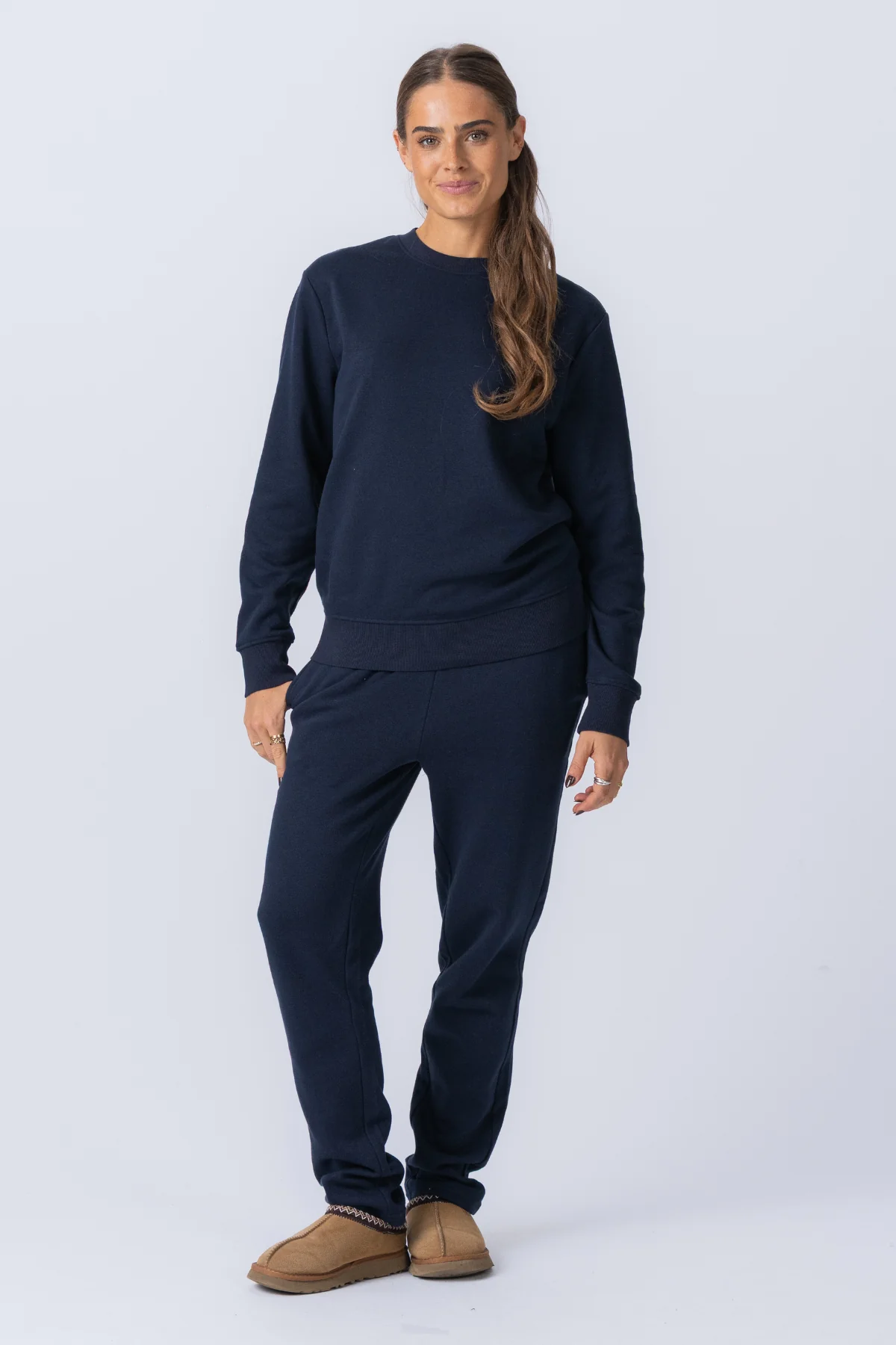 Unverzichtbares Sweatset für Damen - Marine - Image 2