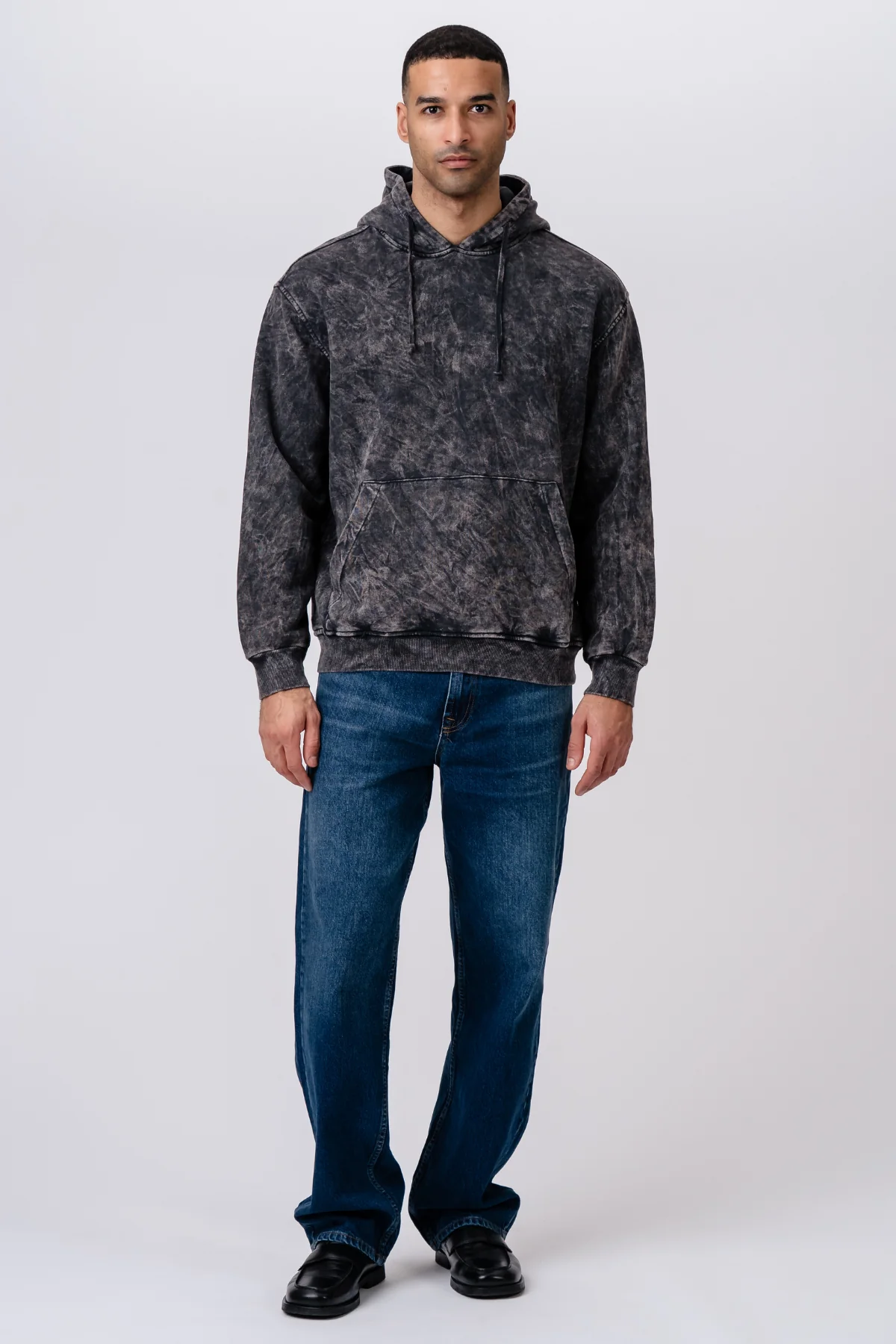 Vincent Kapuzenpullover - Schwarz - Image 2