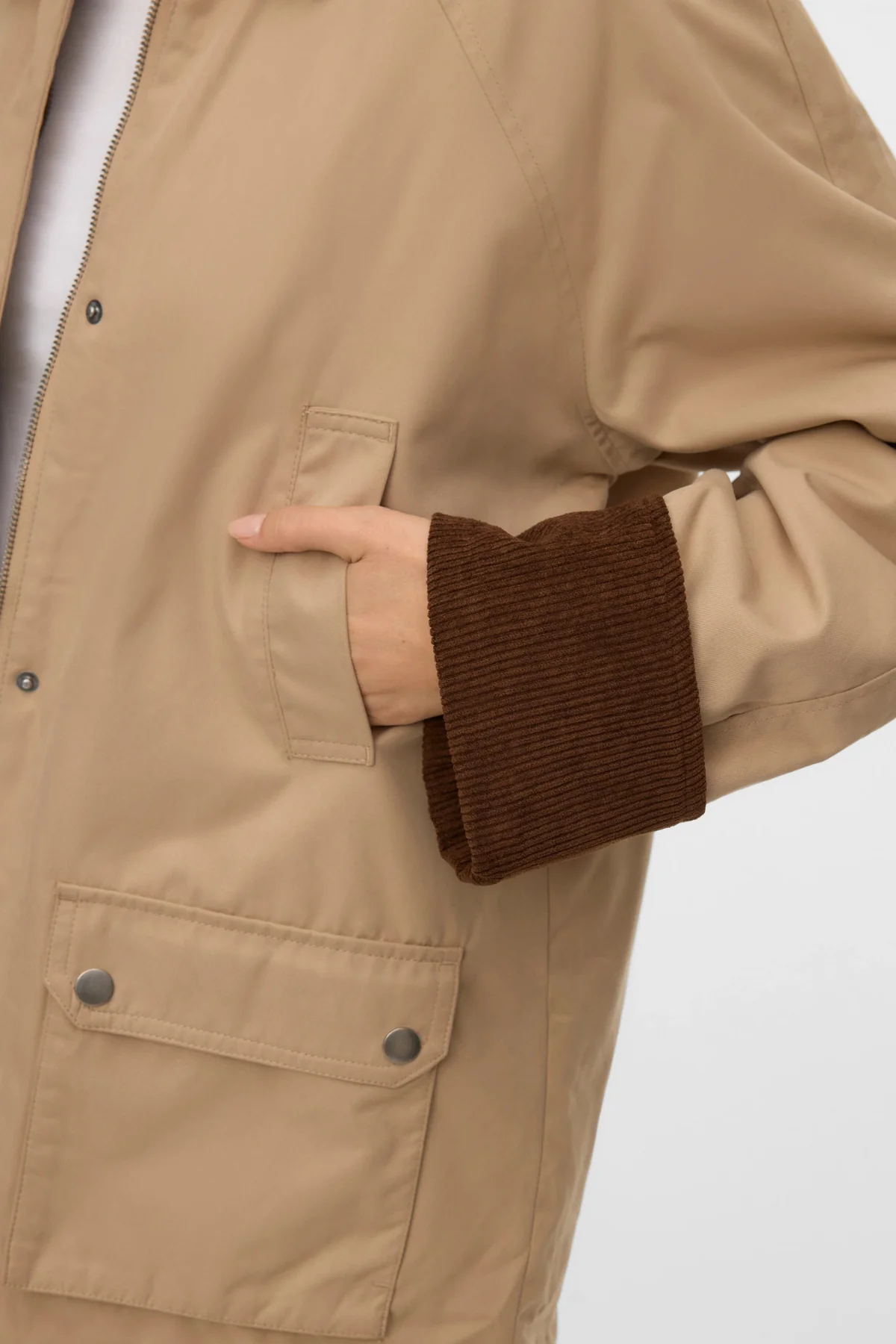 Wales Jacke - Silver Mink - Image 3