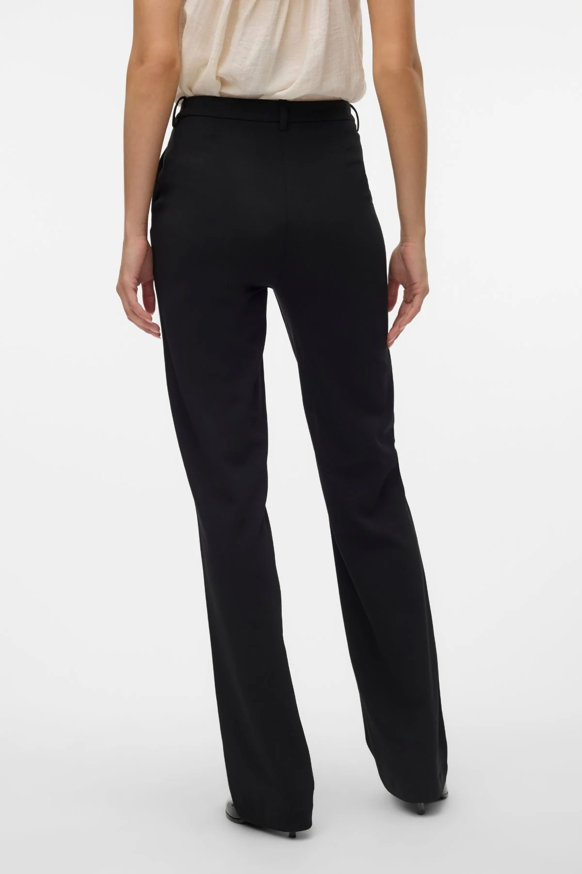 Zamira Slim Gerade Hose - Schwarz - Image 3